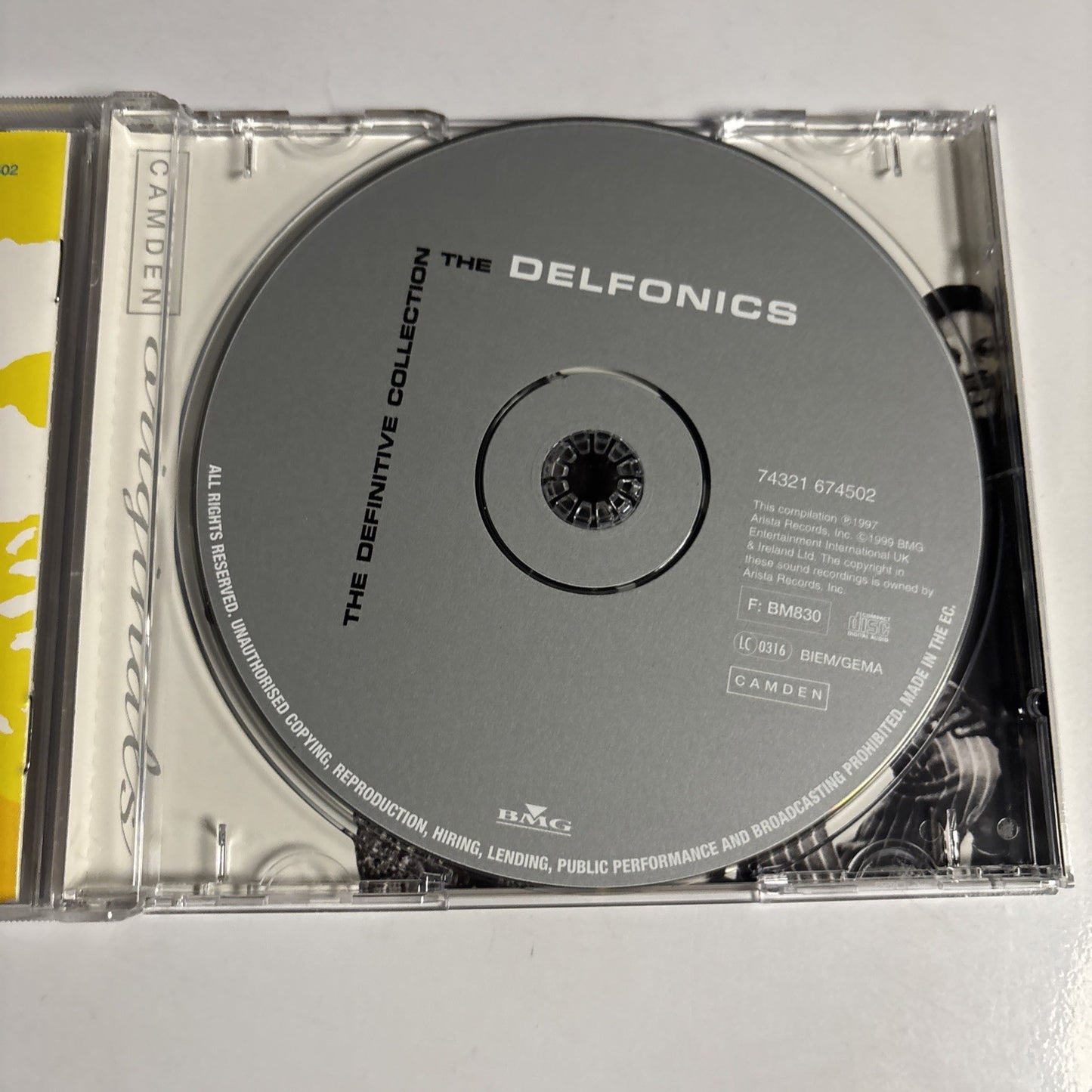 The Delfonics – The Definitive Collection (CD, 1999) Europe 74321 674502