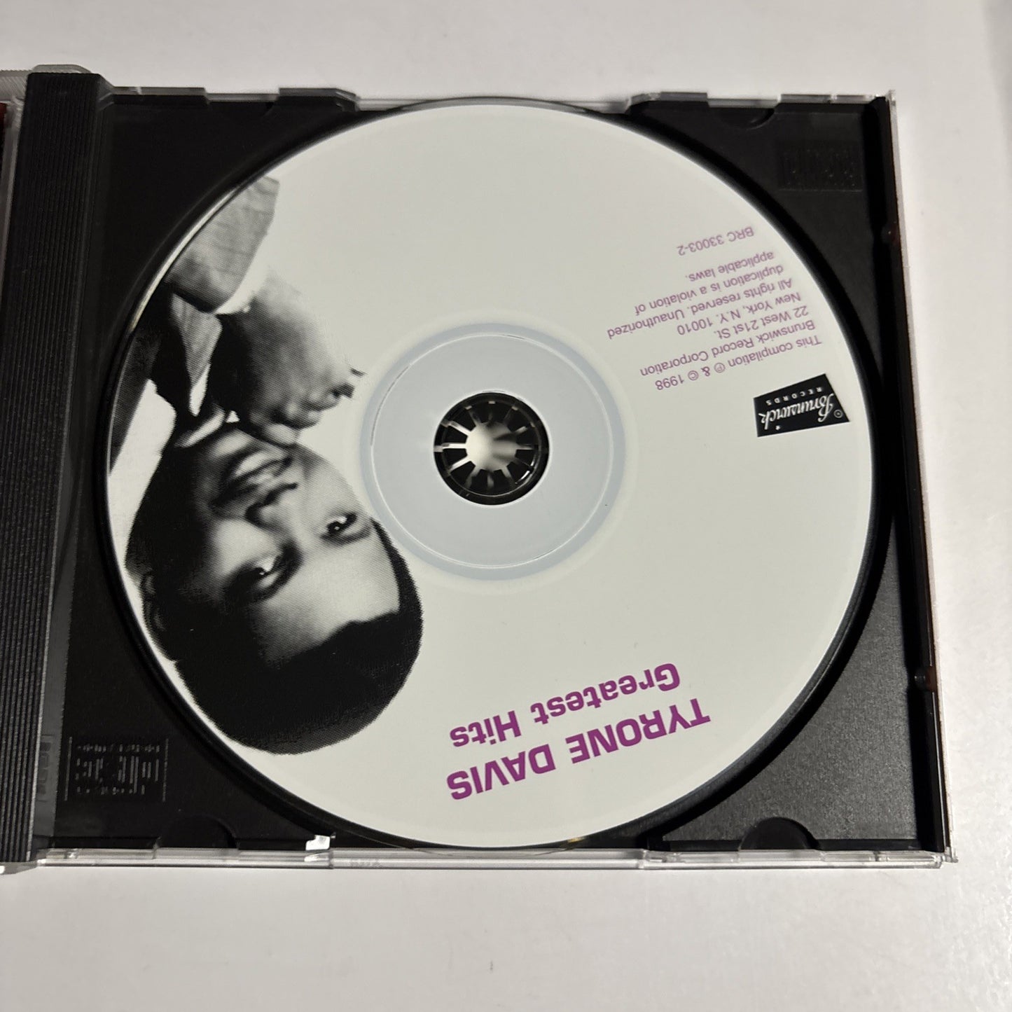 Tyrone Davis – Greatest Hits (CD, 1998) US BRC 33003-2