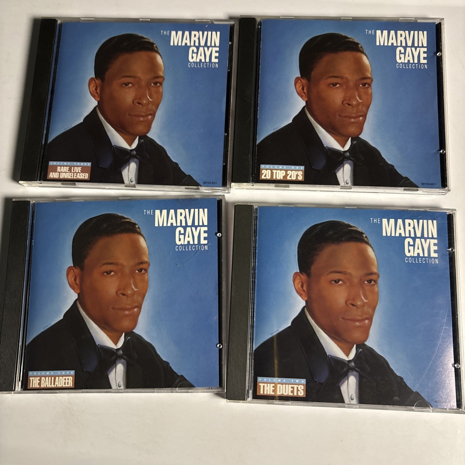 Marvin Gaye – The Marvin Gaye Collection (CD Box Set, 1990) US 