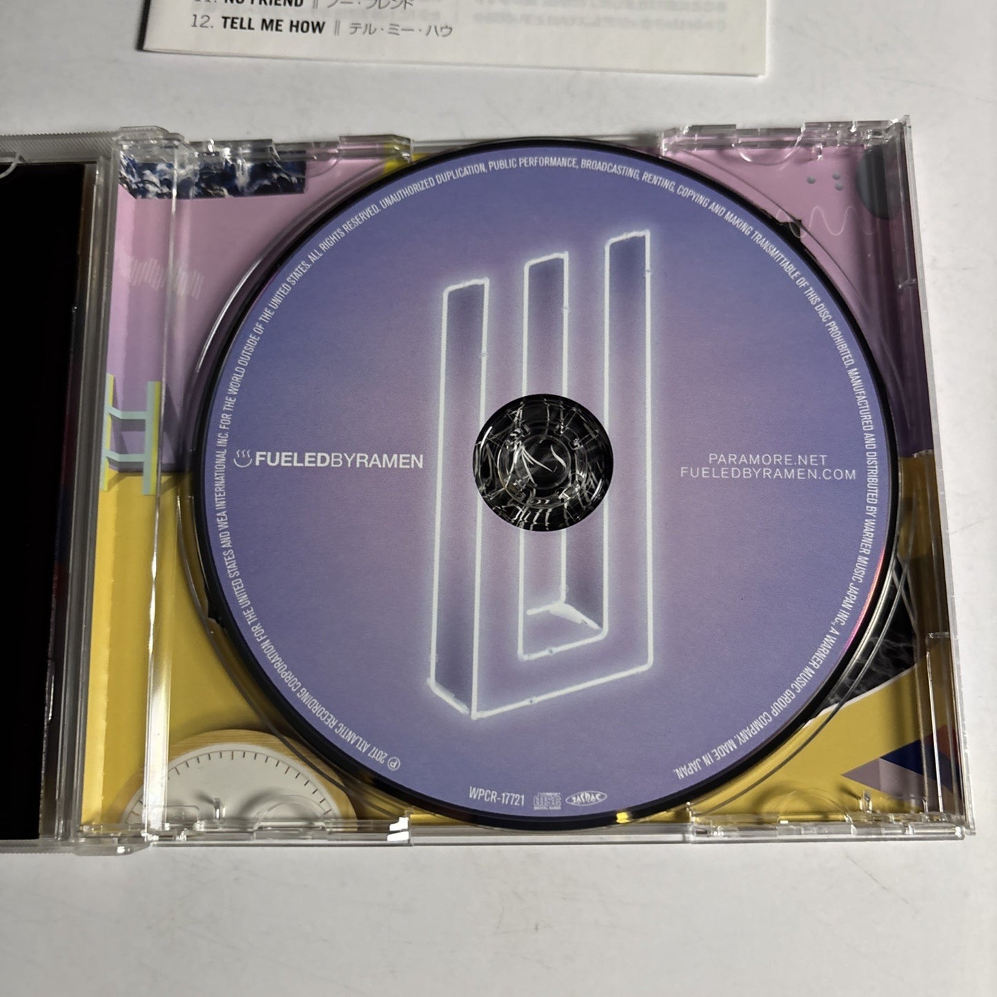 Paramore – After Laughter (CD, 2017) Japan WPCR-17721