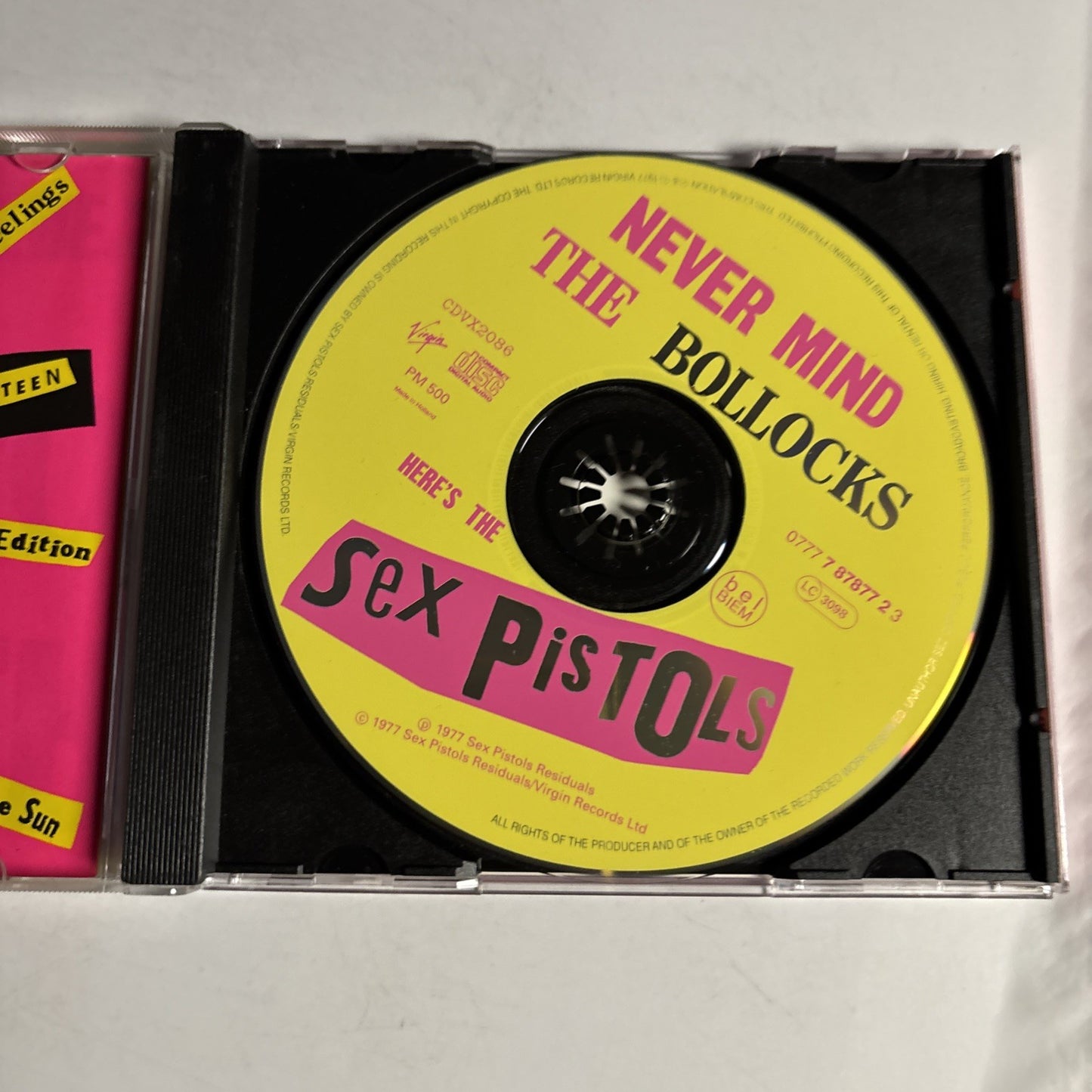 Sex Pistols – Never Mind The Bollocks Here's The Sex Pistols (CD, 2009) Europe