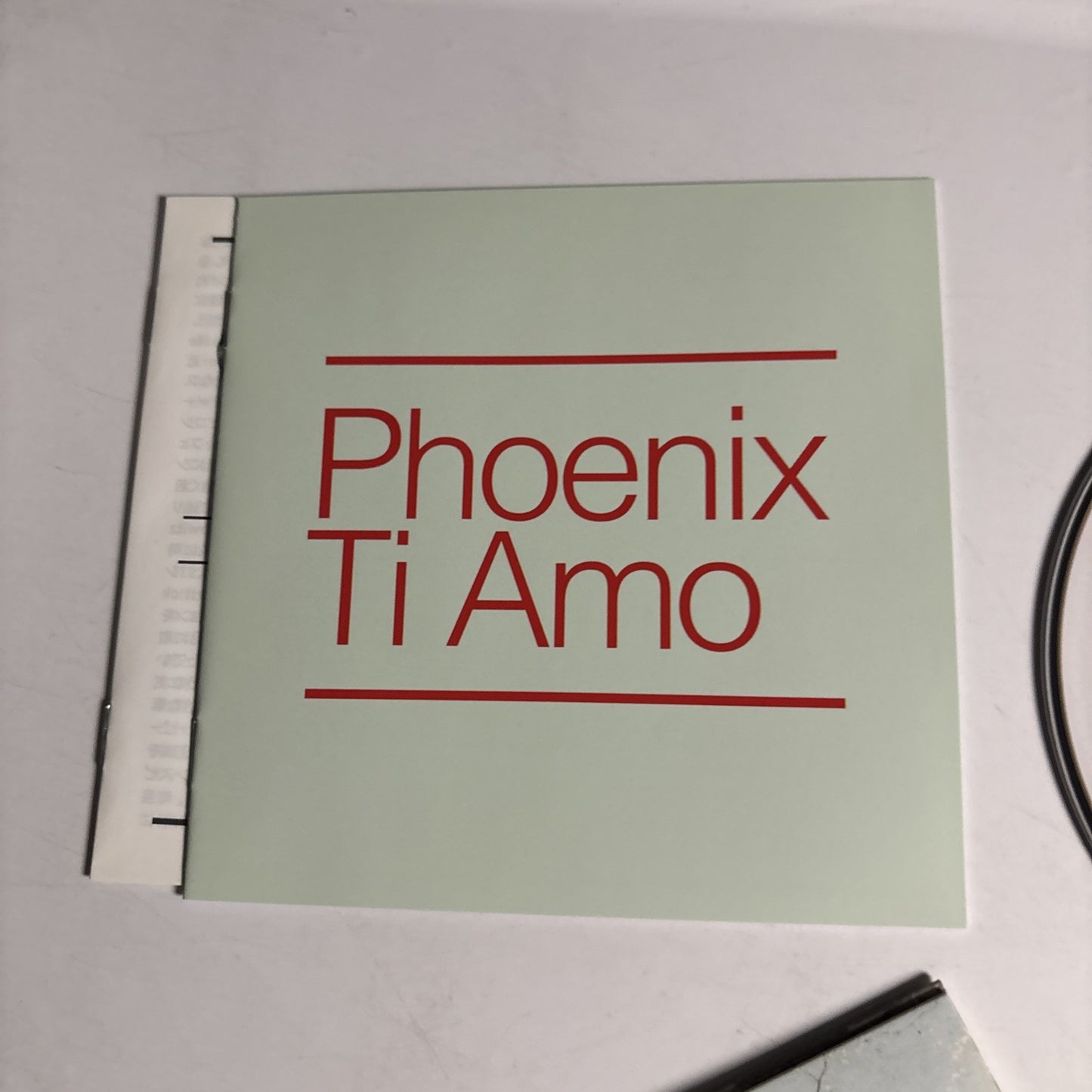 Phoenix – Ti Amo (CD, 2017) Japan WPCR-17642