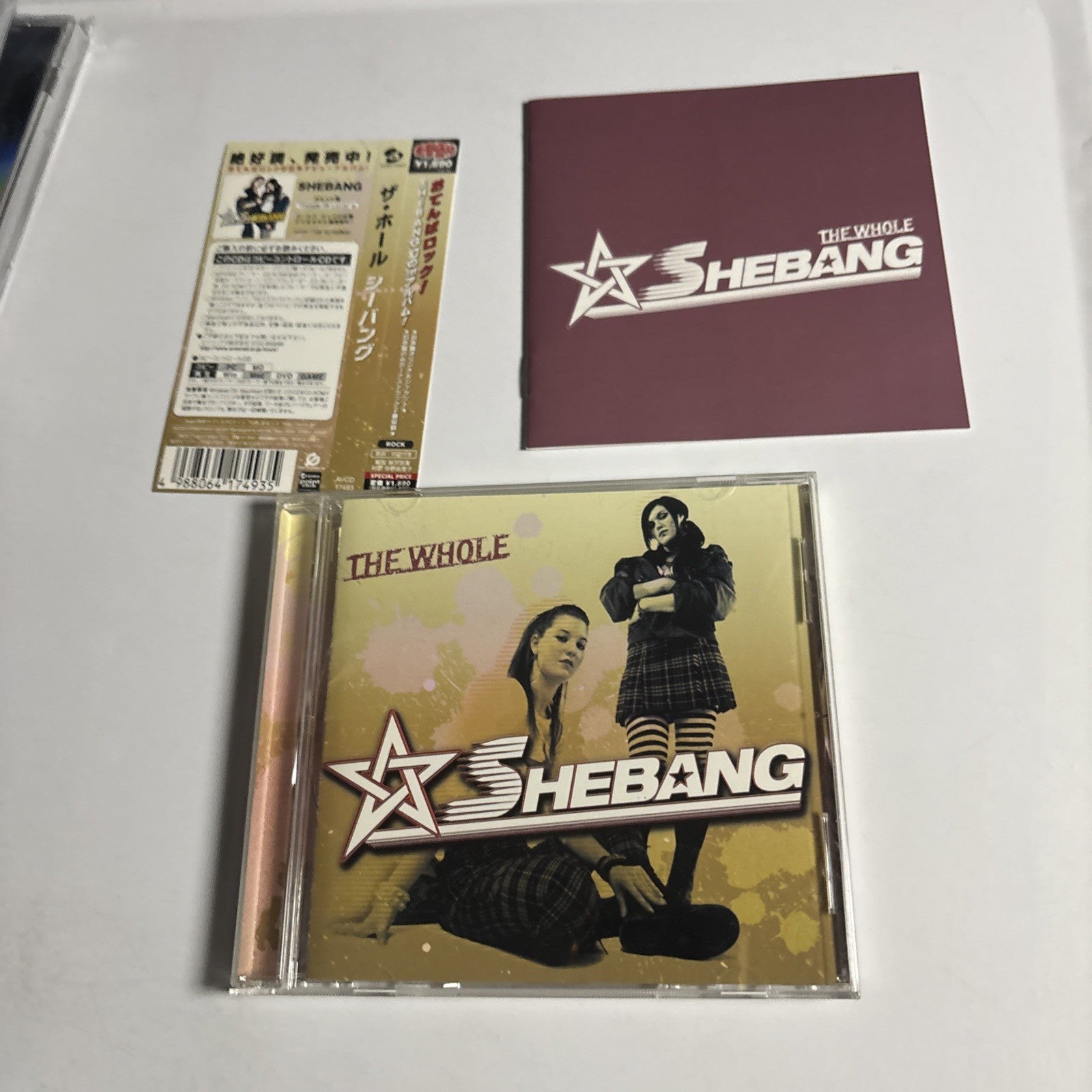 Shebang The Whole Shebang CD 2004 Japan Obi AVCD 17493 Retro Unit shebang-the-whole-shebang-cd-2004-japan-obi-avcd-17493-retro-unit