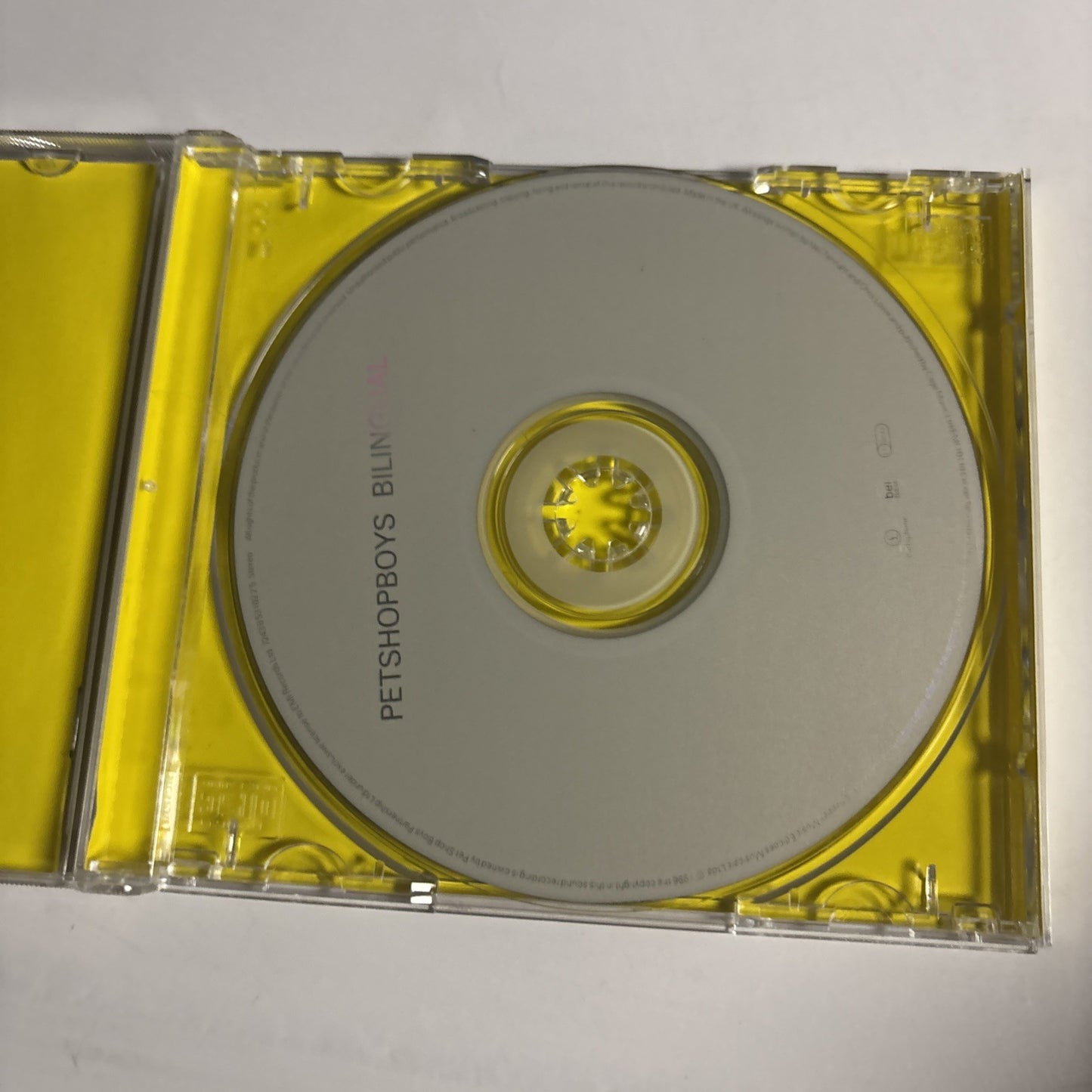 Pet Shop Boys – Bilingual (CD, 1996) UK CDPCSD170