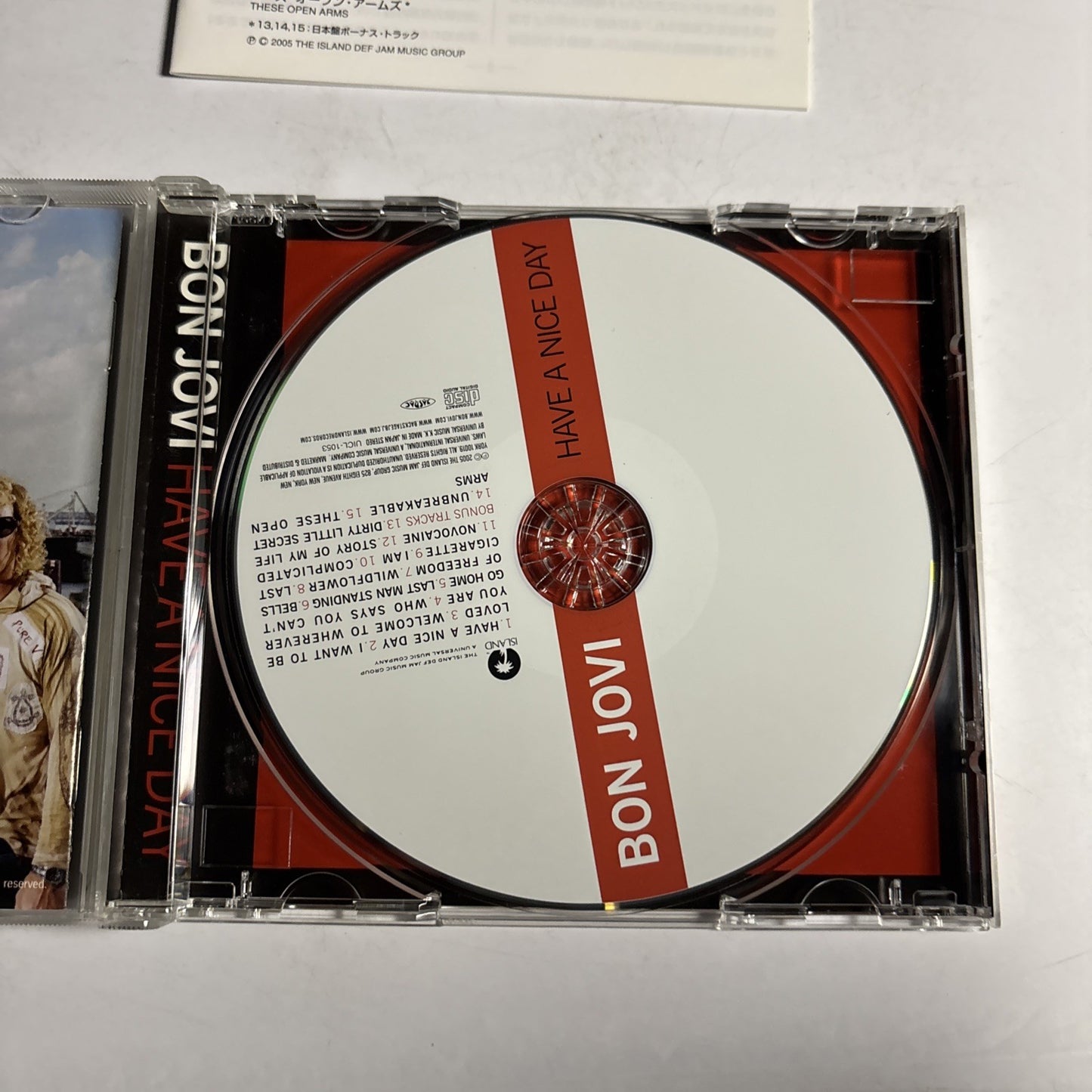 Bon Jovi – Have A Nice Day (CD, 2005) Japan UICL-1053