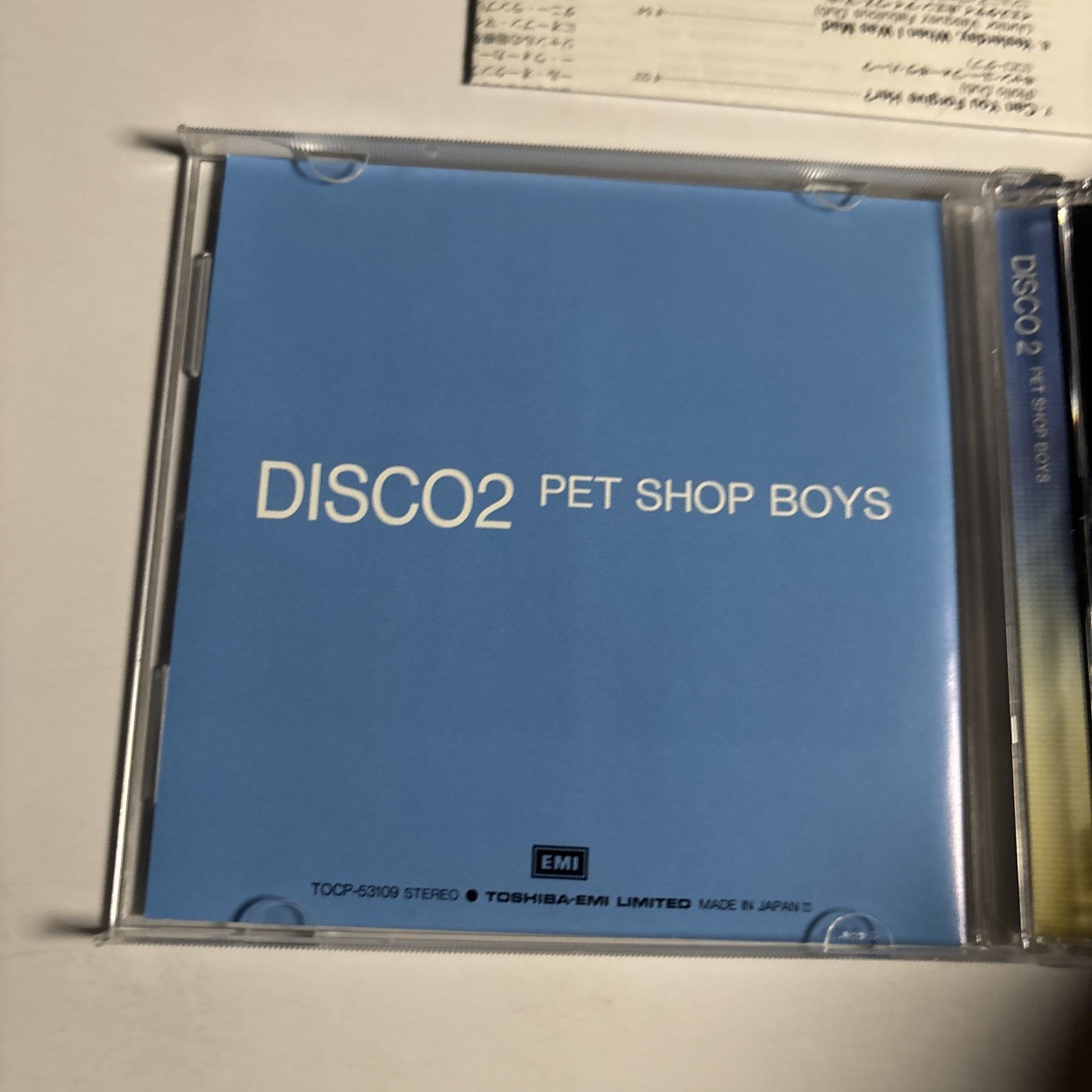 Pet Shop Boys – Disco 2 (CD, 1999) Japan TOCP-53109