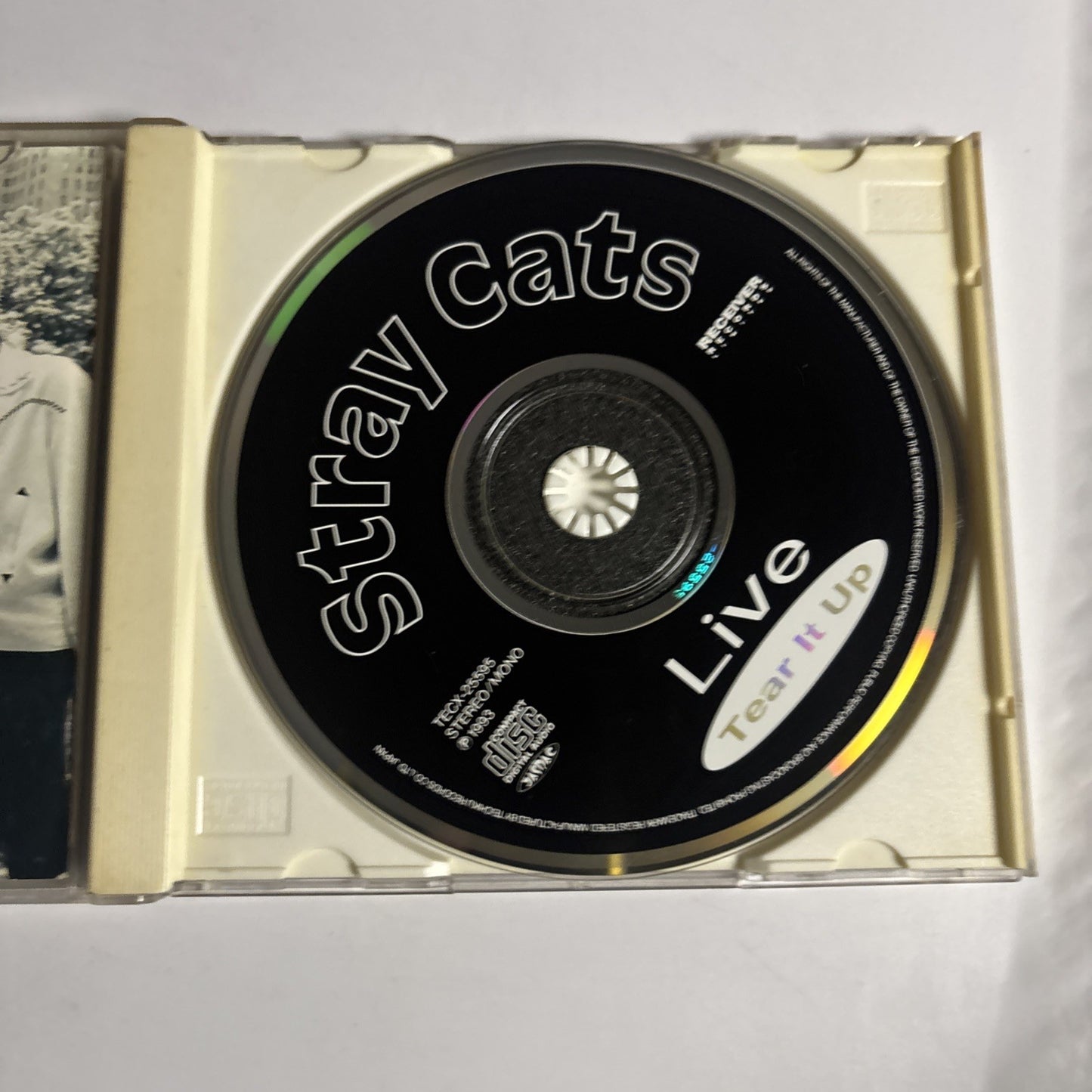 Stray Cats – Live - Tear It Up (CD, 1993) Japan TECX-25595