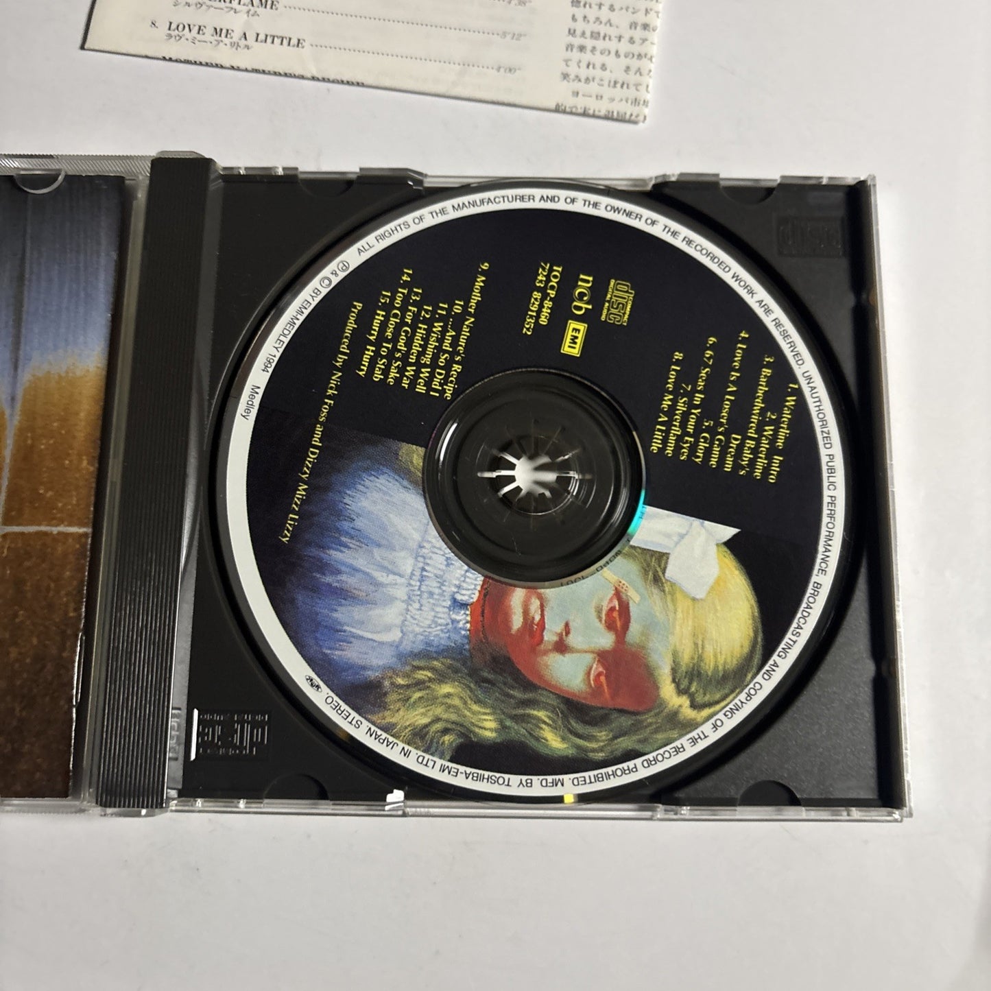 Dizzy Mizz Lizzy – Dizzy Mizz Lizzy (CD, 1995) Japan Bonus Track TOCP-8460
