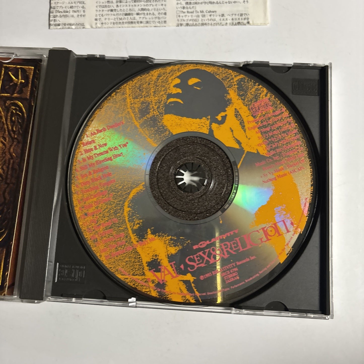 Vai – Sex & Religion (CD, 1993) Japan SRCS 6796