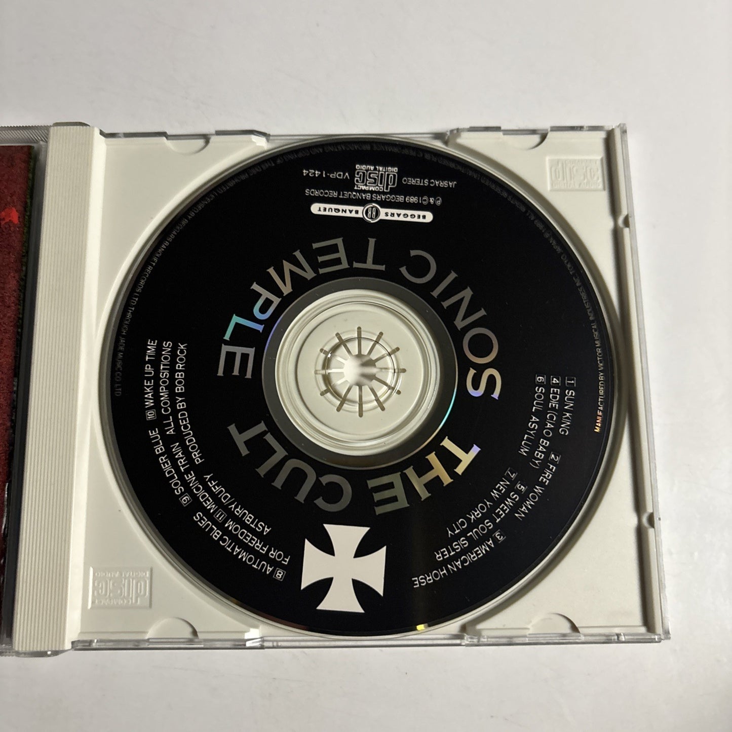 The Cult – Sonic Temple (CD, 1989) Japan VDP-1424