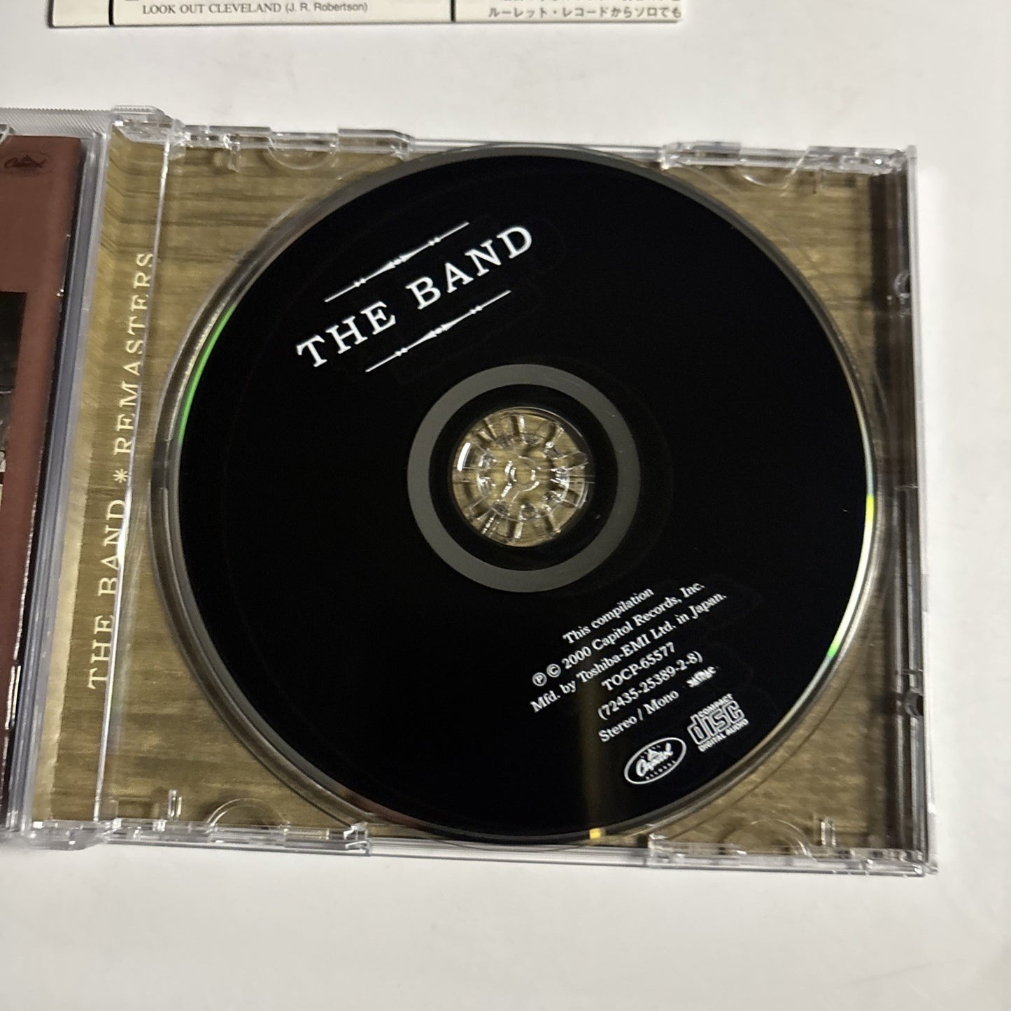 The Band – The Band (CD, 2000) Japan Bonus Track TOCP-65577