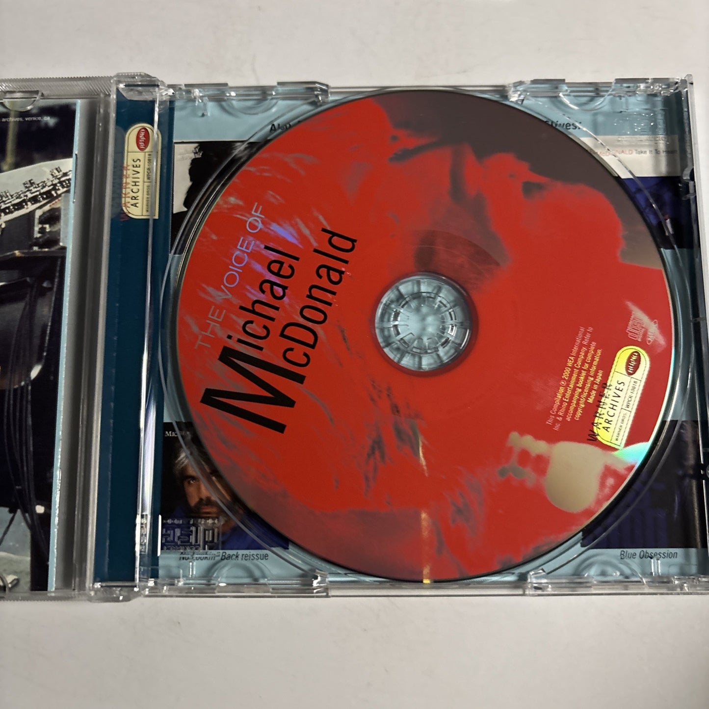 Michael McDonald – The Voice Of Michael McDonald (CD, 2000) Japan WPCR-10818