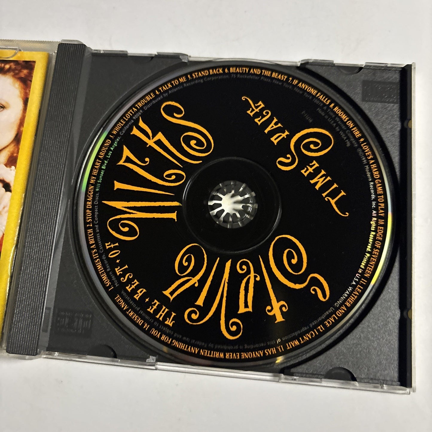 Stevie Nicks – Timespace - The Best Of Stevie Nicks (CD, 1991) US 7 91711-2