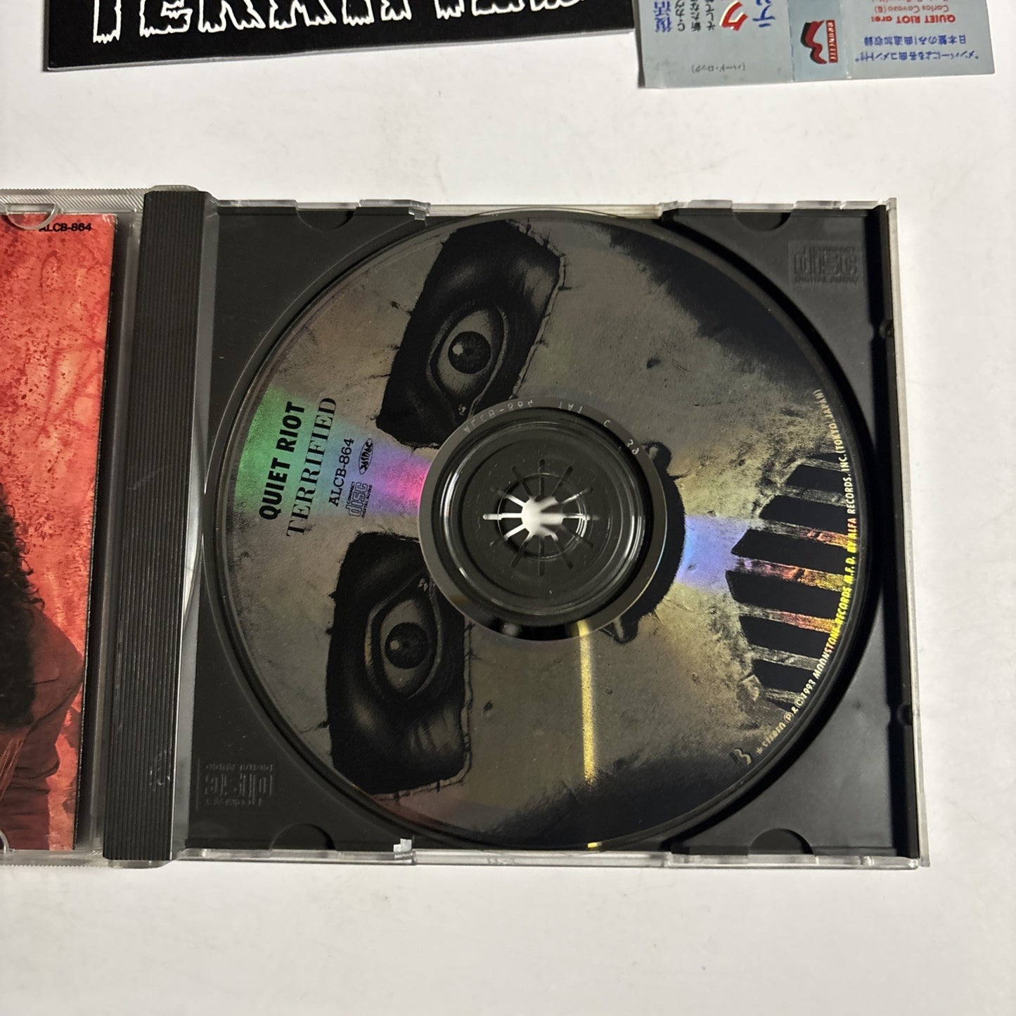 Quiet Riot – Terrified (CD, 1993) Japan Bonus Track Obi ALCB-864