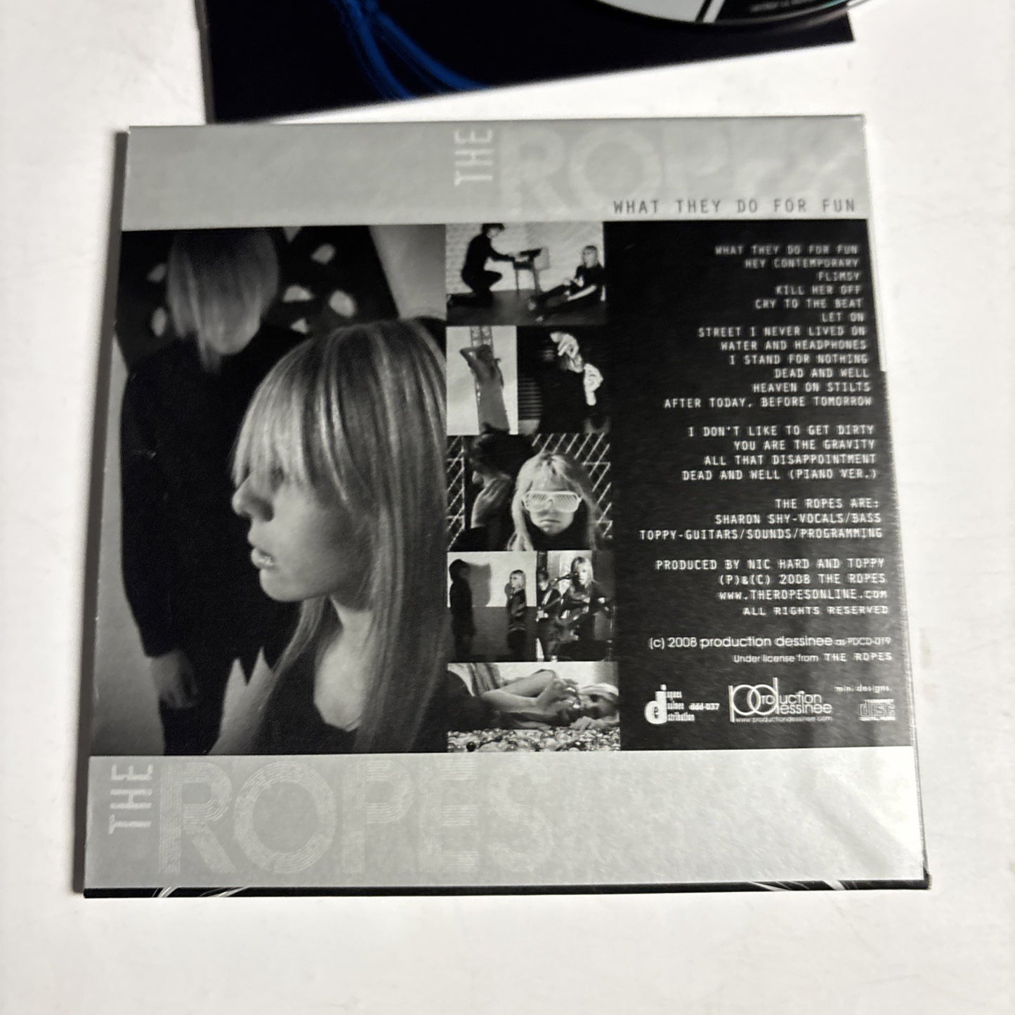 The Ropes – What They Do For Fun (Japanese Version) (CD, 2008) Japan PDCD-019