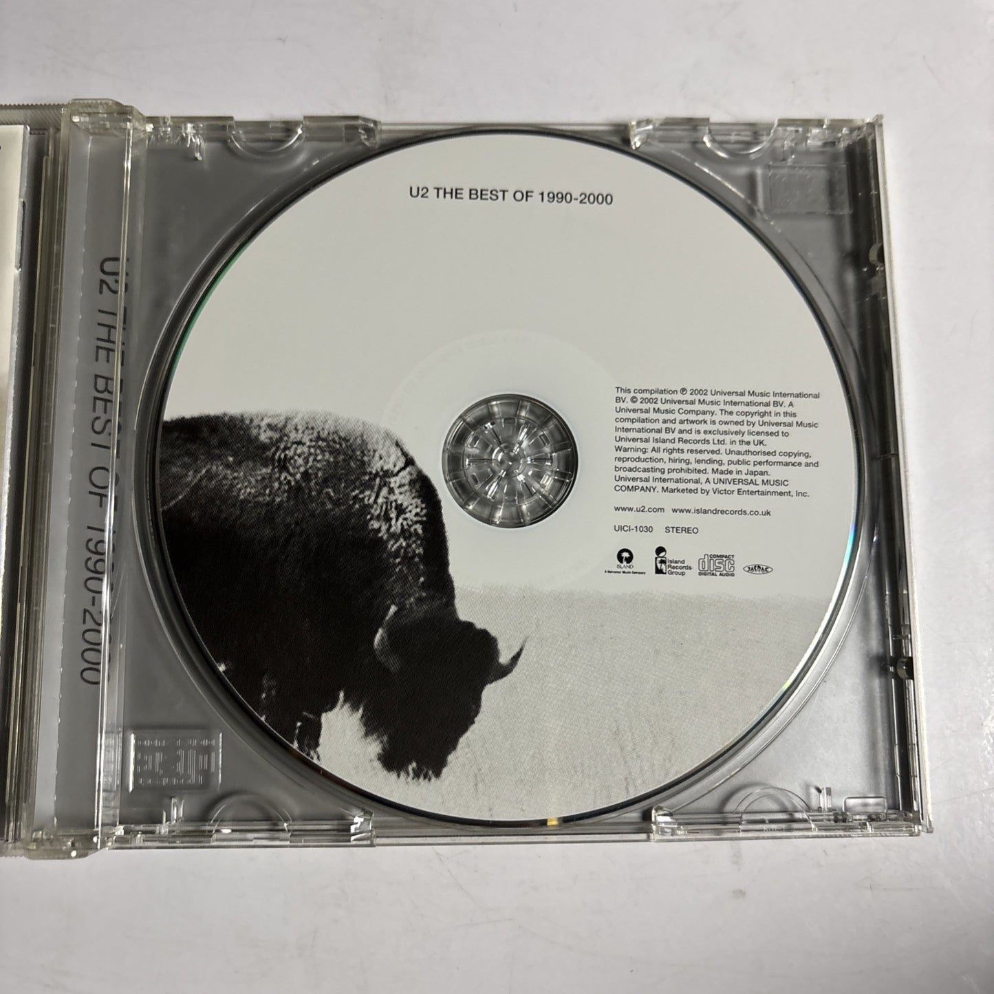 U2 – The Best Of 1990-2000 (CD, 2002) Japan Bonus Track Obi UICI-1030