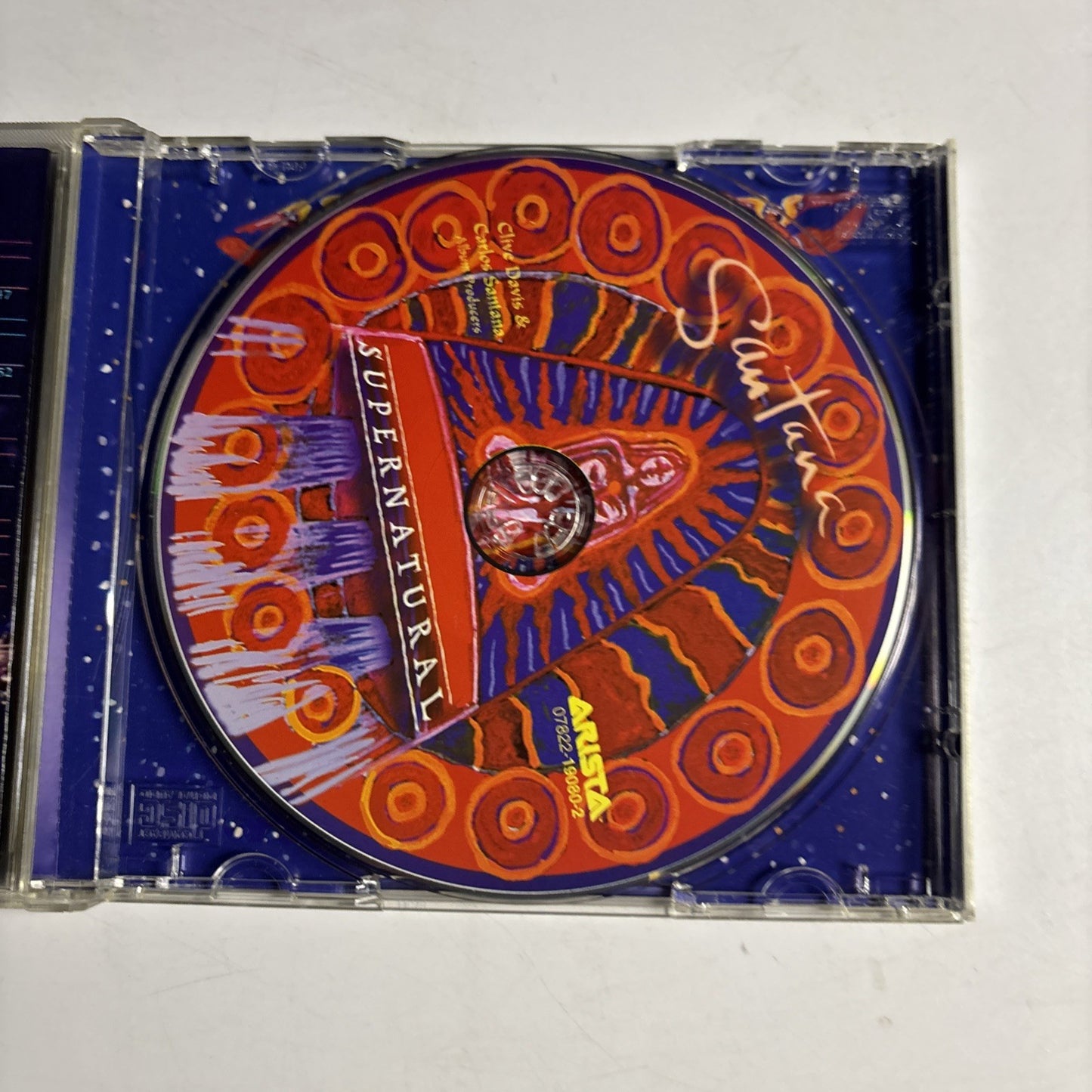 Santana – Supernatural (CD, 1999) US 07822-19080-2