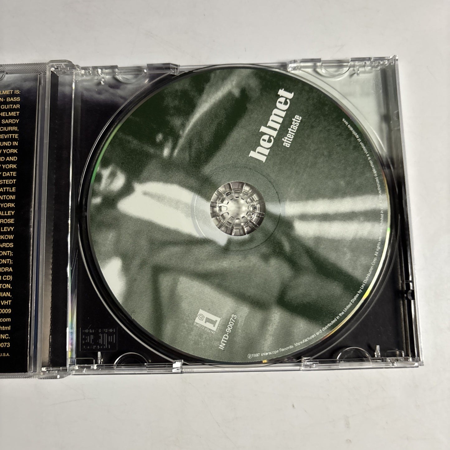 Helmet – Aftertaste (CD, 1997) US INTD-90073