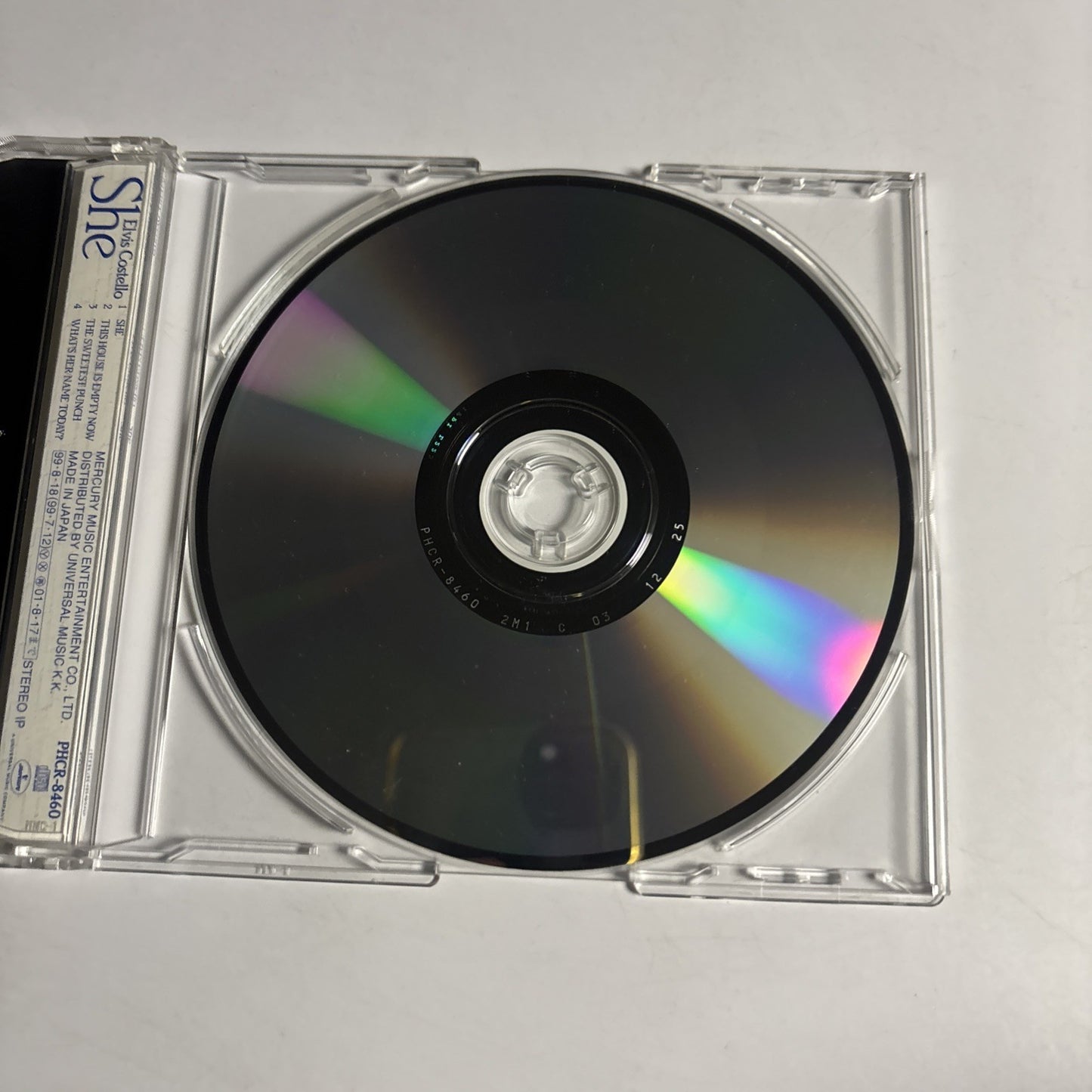 Elvis Costello – She (CD, 1999) Japan PHCR-8460