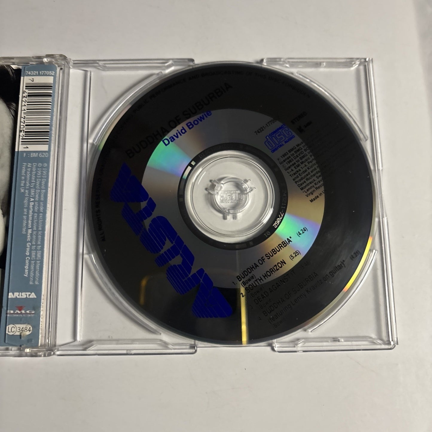 David Bowie, Lenny Kravitz – The Buddha Of Suburbia (CD, 1993) UK 74321 177052