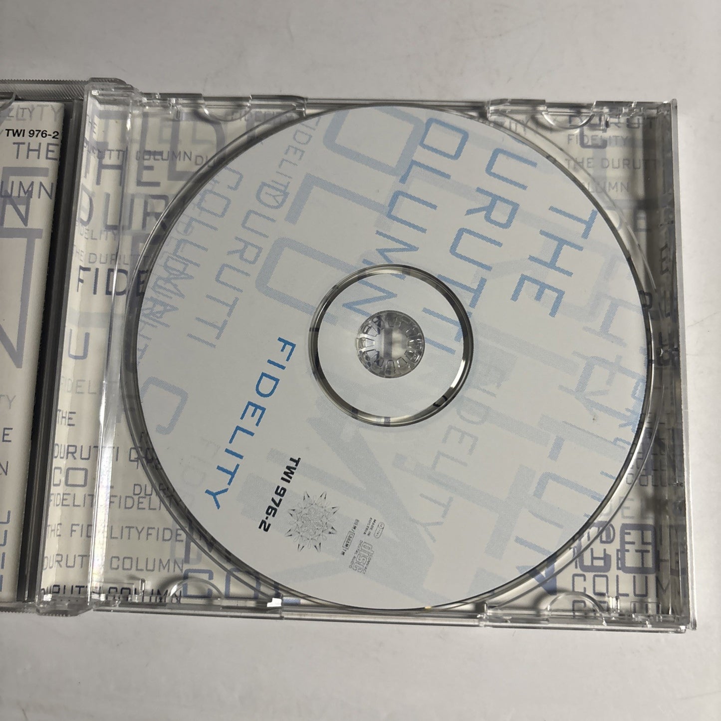 The Durutti Column – Fidelity (CD, 1996) Belgium TWI 976-2