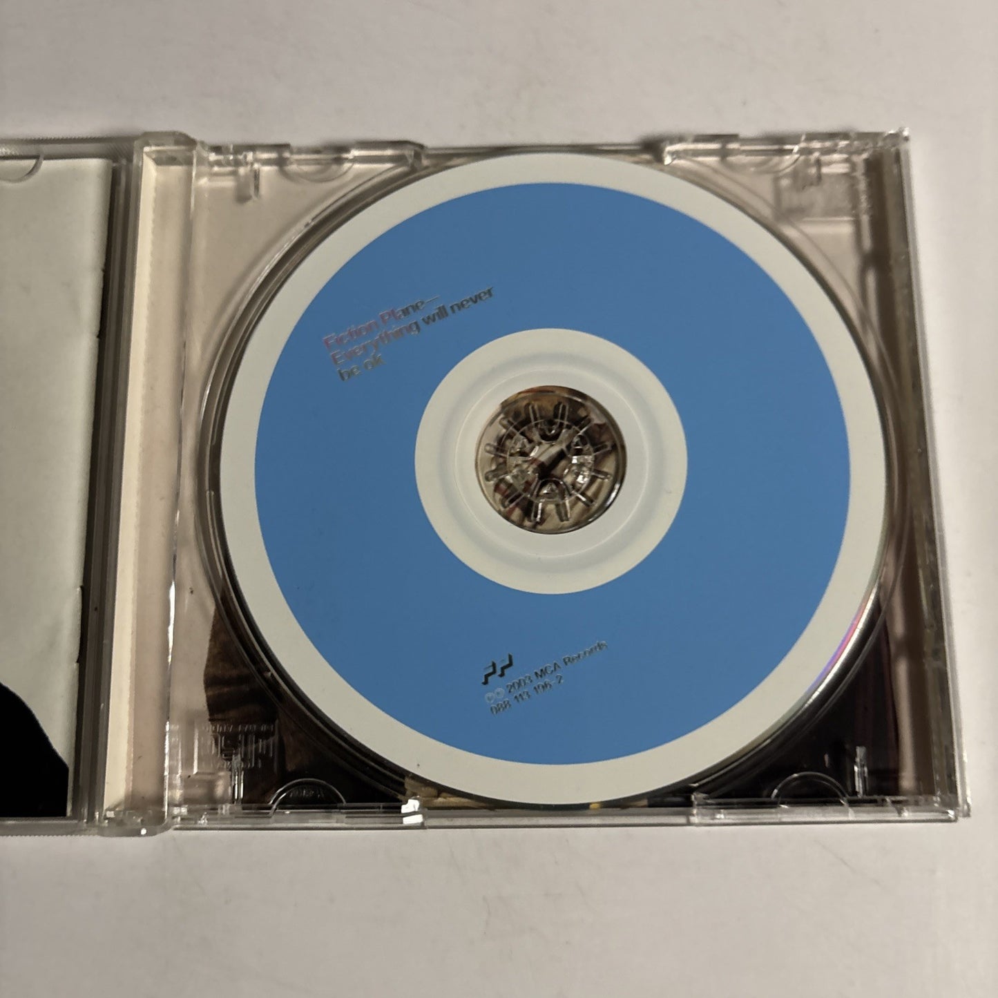 Fiction Plane – Everything Will Never Be OK (CD, 2003) US 088 113 196-2