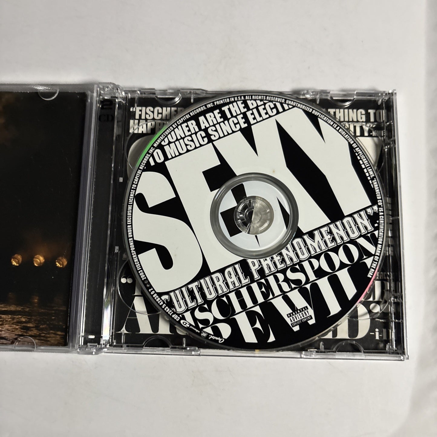 Fischerspooner – #1 (CD + DVD, 2003) US DVD CDP 7243 5 42838 0 2-RE-1