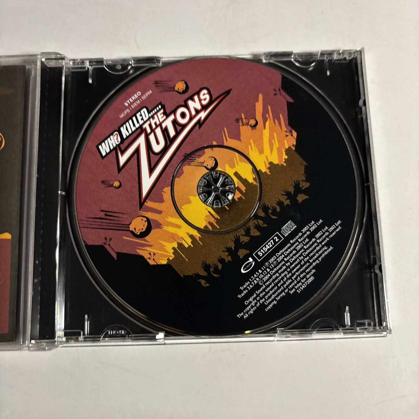 The Zutons – Who Killed...... The Zutons (CD, 2004) Europe 515427 2