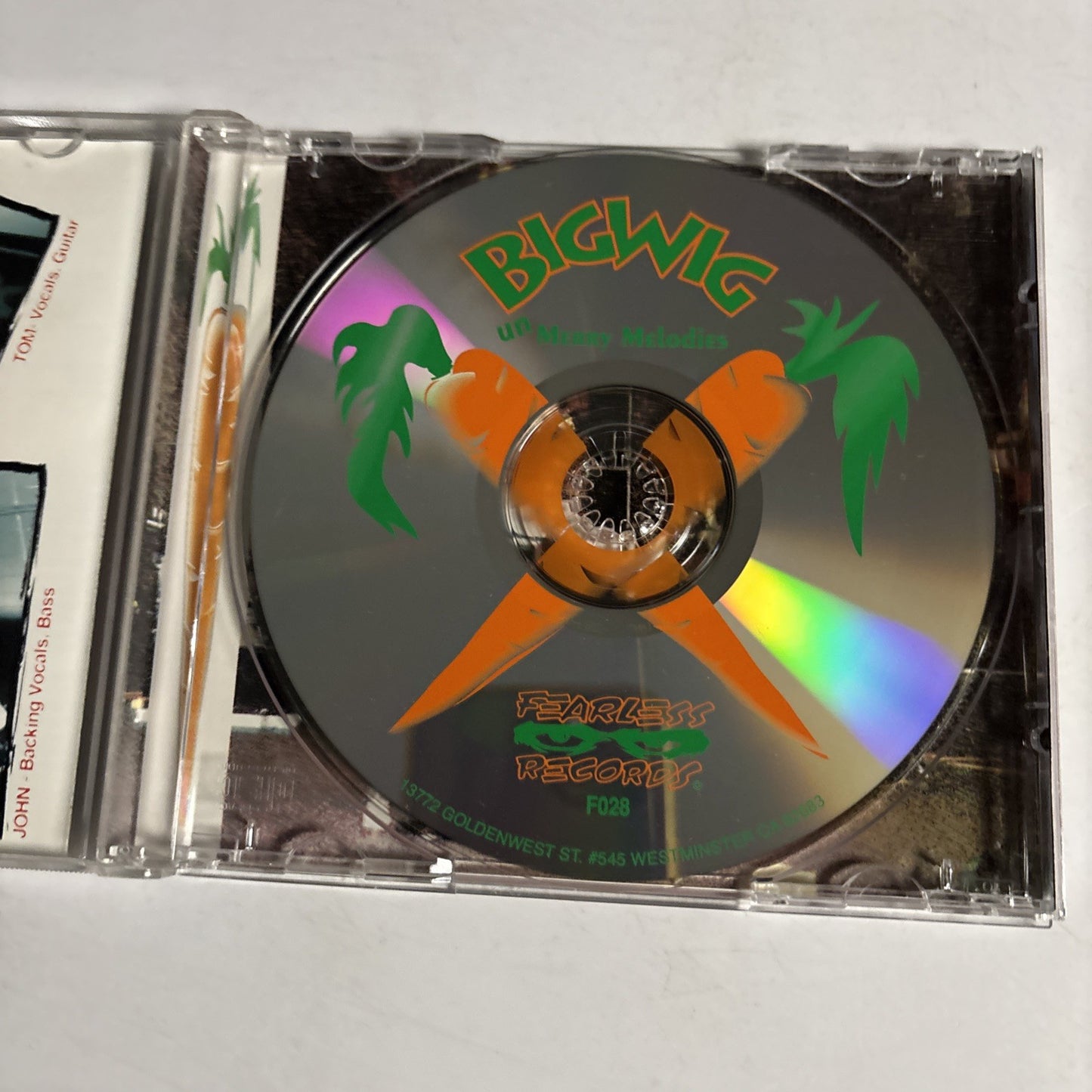 Bigwig – Un Merry Melodies (CD, 1997) US F028-2