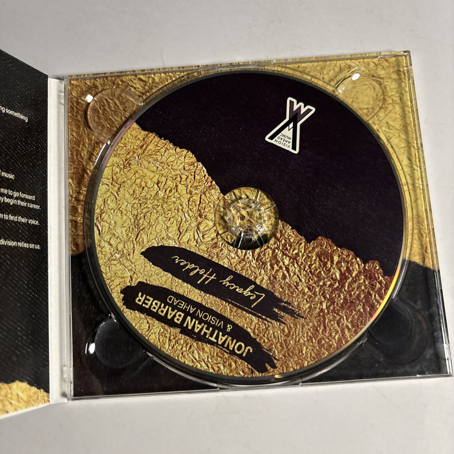 Jonathan Barber, Vision Ahead – Legacy Holder (CD, 2020) US Digipak