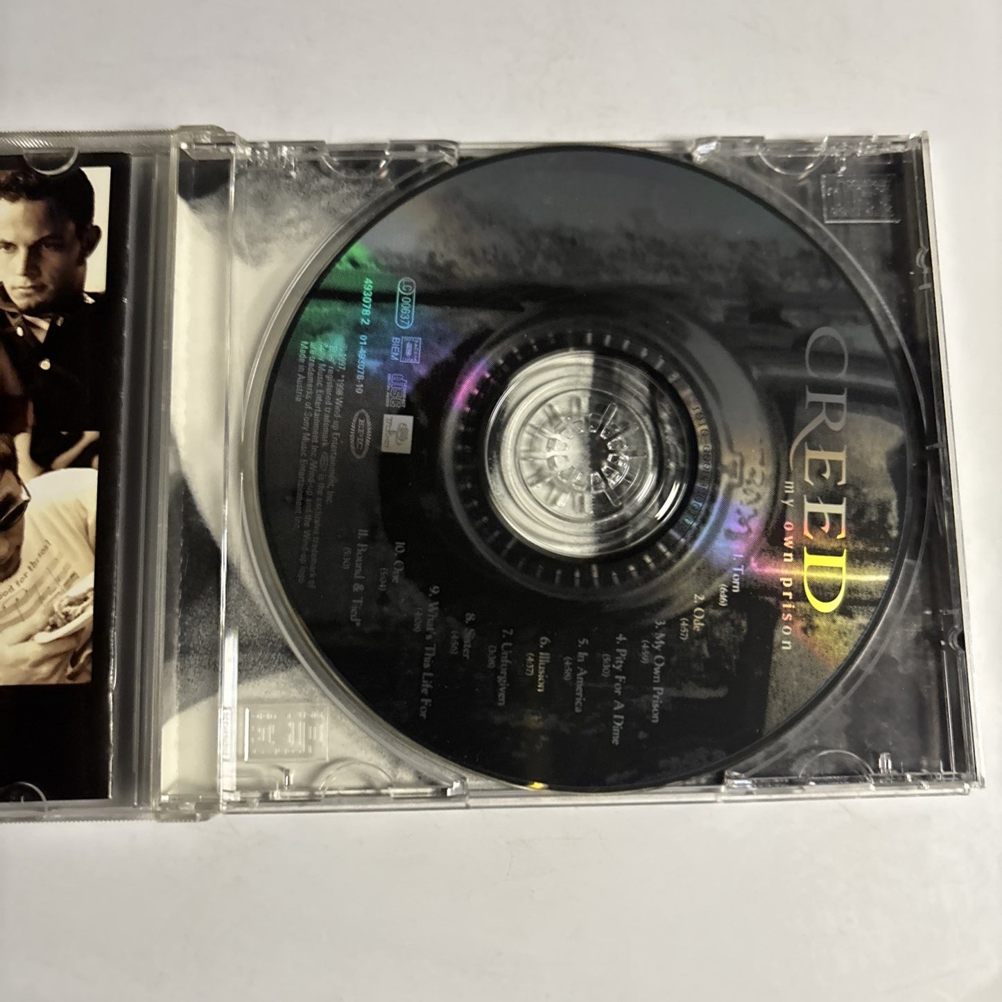 Creed – My Own Prison (CD, 1999) Europe 493078 2