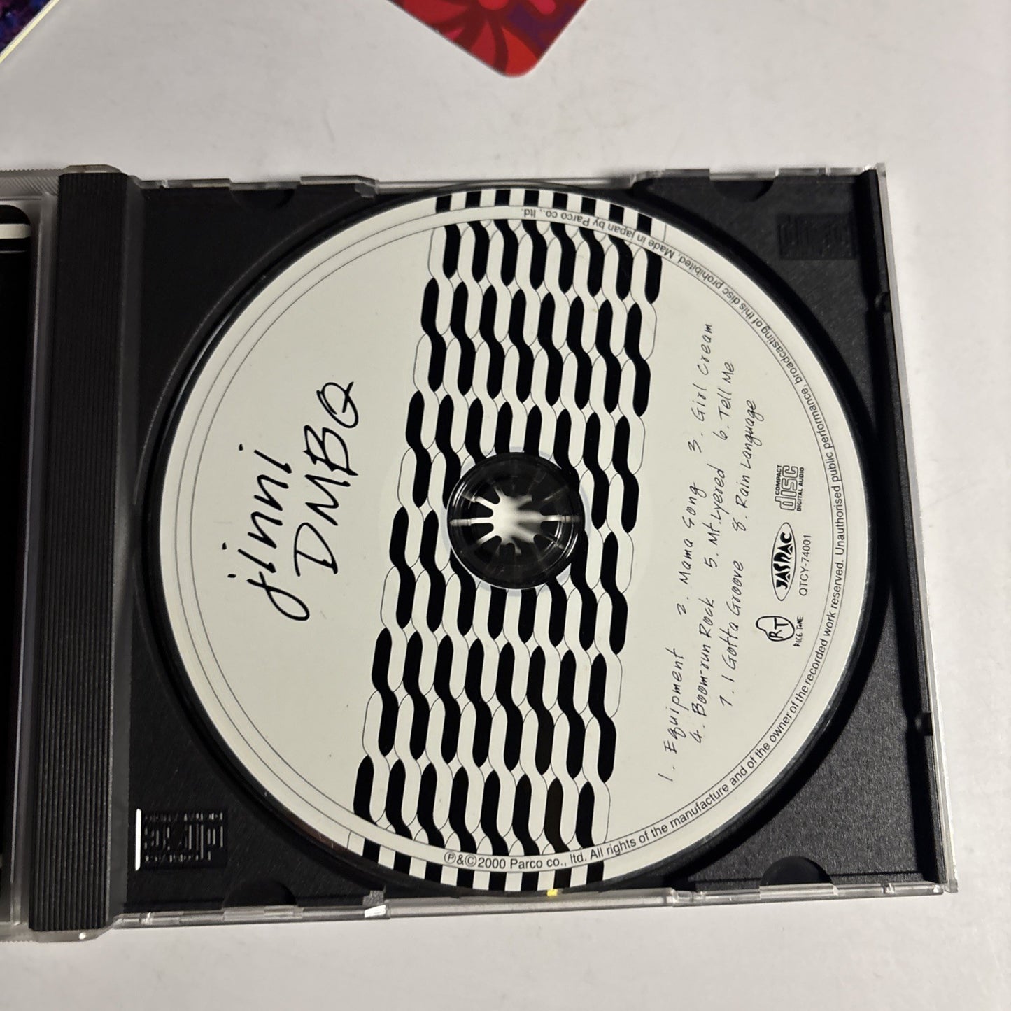 DMBQ – Jinni (CD, 2000) Japan Playing cards QTCY-74001