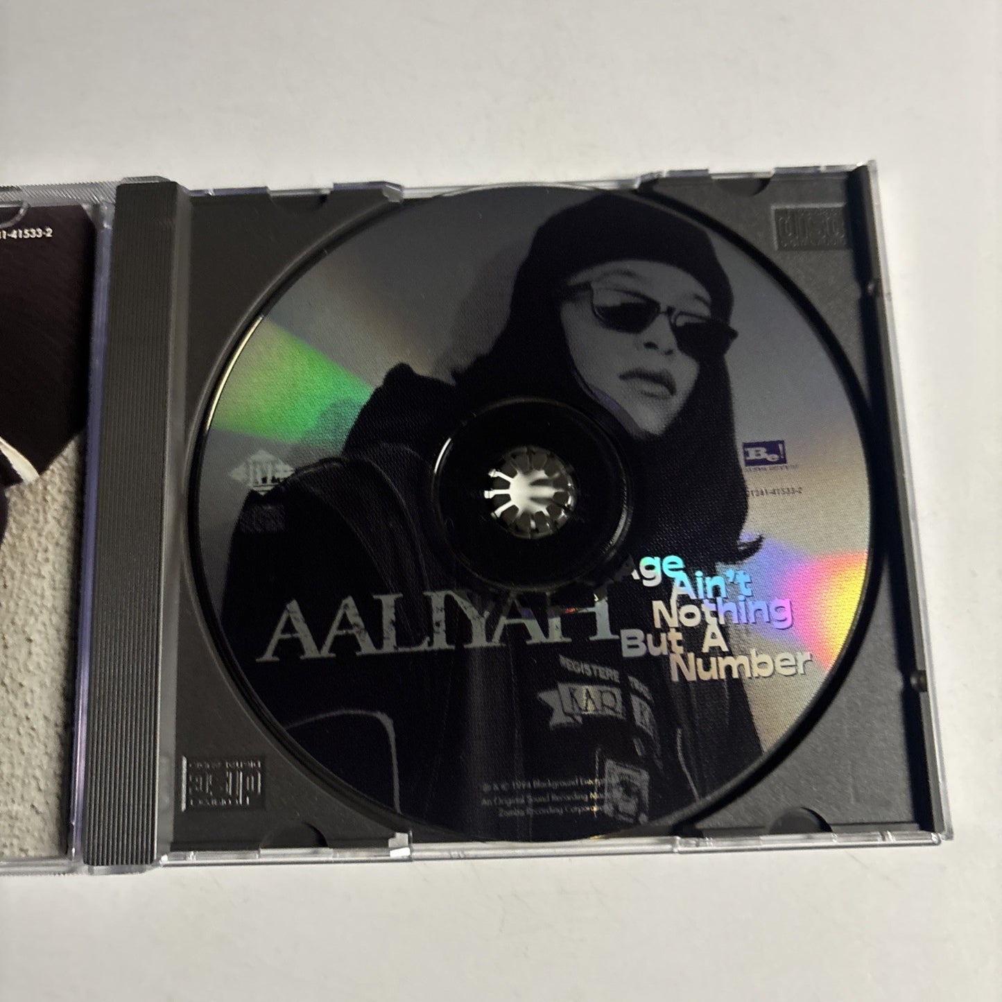 Aaliyah – Age Ain't Nothing But A Number (CD, 1994) US 01241-41533-2