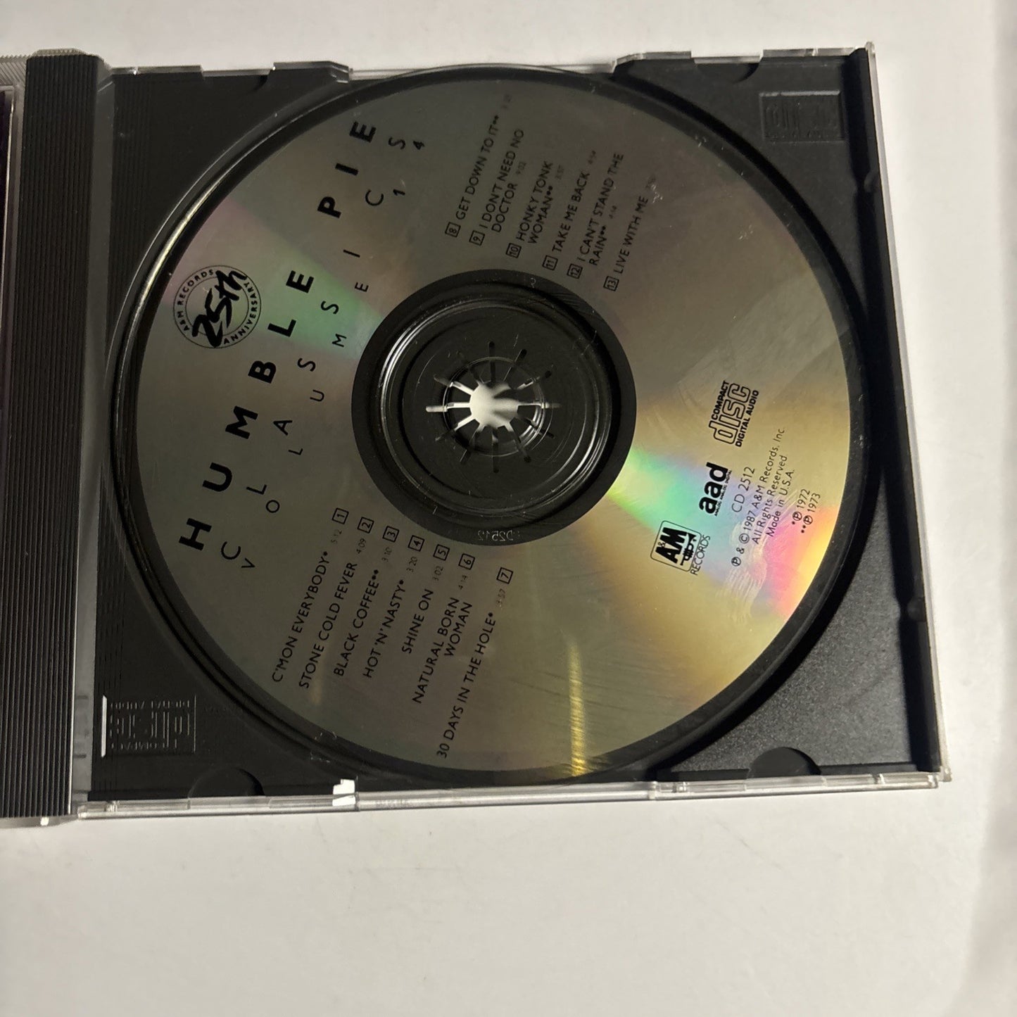 Humble Pie – Classics Volume 14 (CD, 1990) US CD 2512