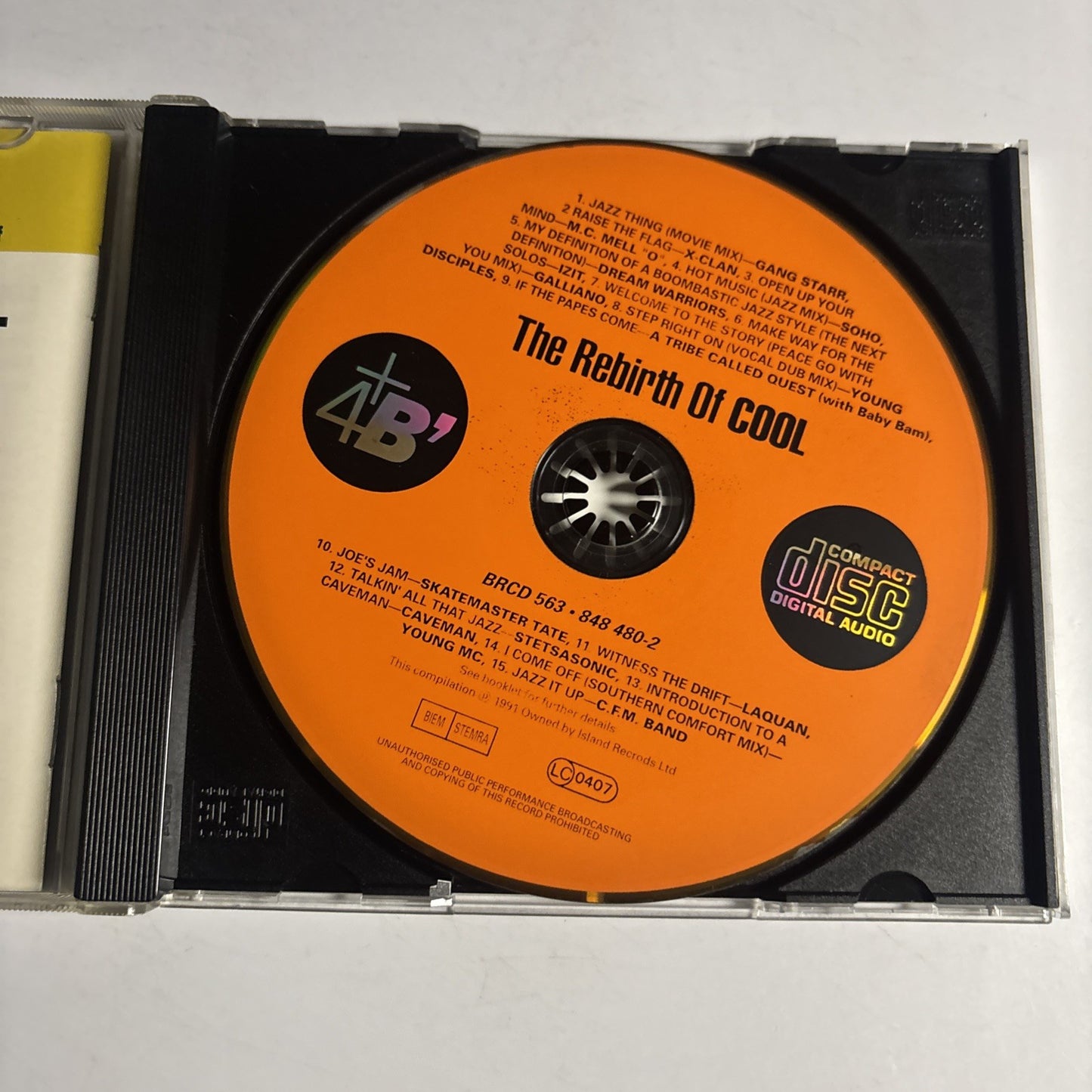 Various – The Rebirth Of Cool (CD, 1991) UK BRCD 563