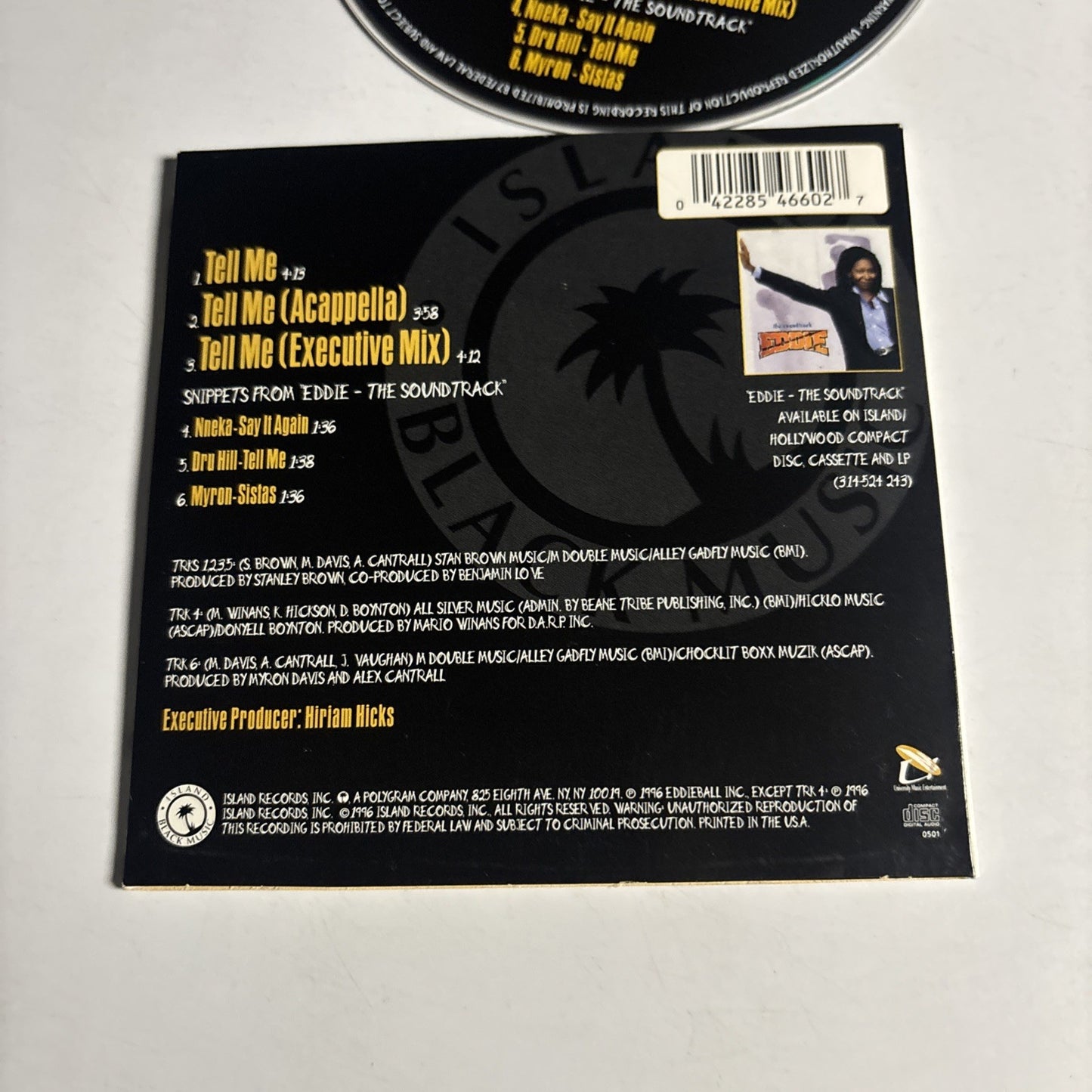 Dru Hill – Tell Me (CD, 1996) US 422-854 660-2