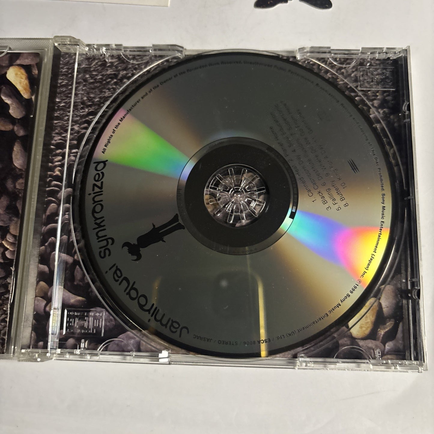 Jamiroquai – Synkronized (CD, 1999) Japan Bonus Track ESCA 8006