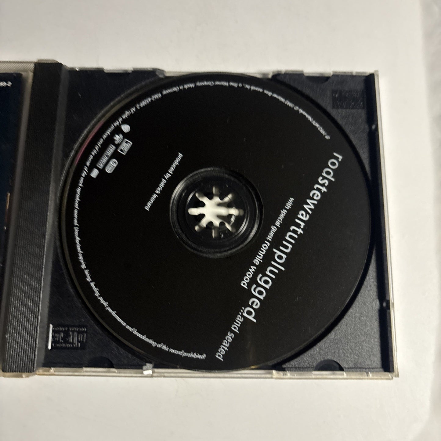 Rod Stewart, Ron Wood – Unplugged ...And Seated (CD, 1993) Europe 9362-45289-2