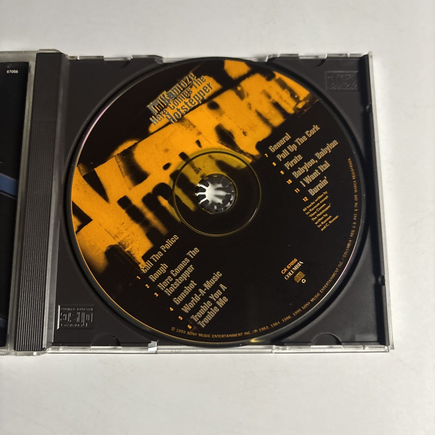 Ini Kamoze – Here Comes The Hotstepper (CD, 1995) US CK 67056