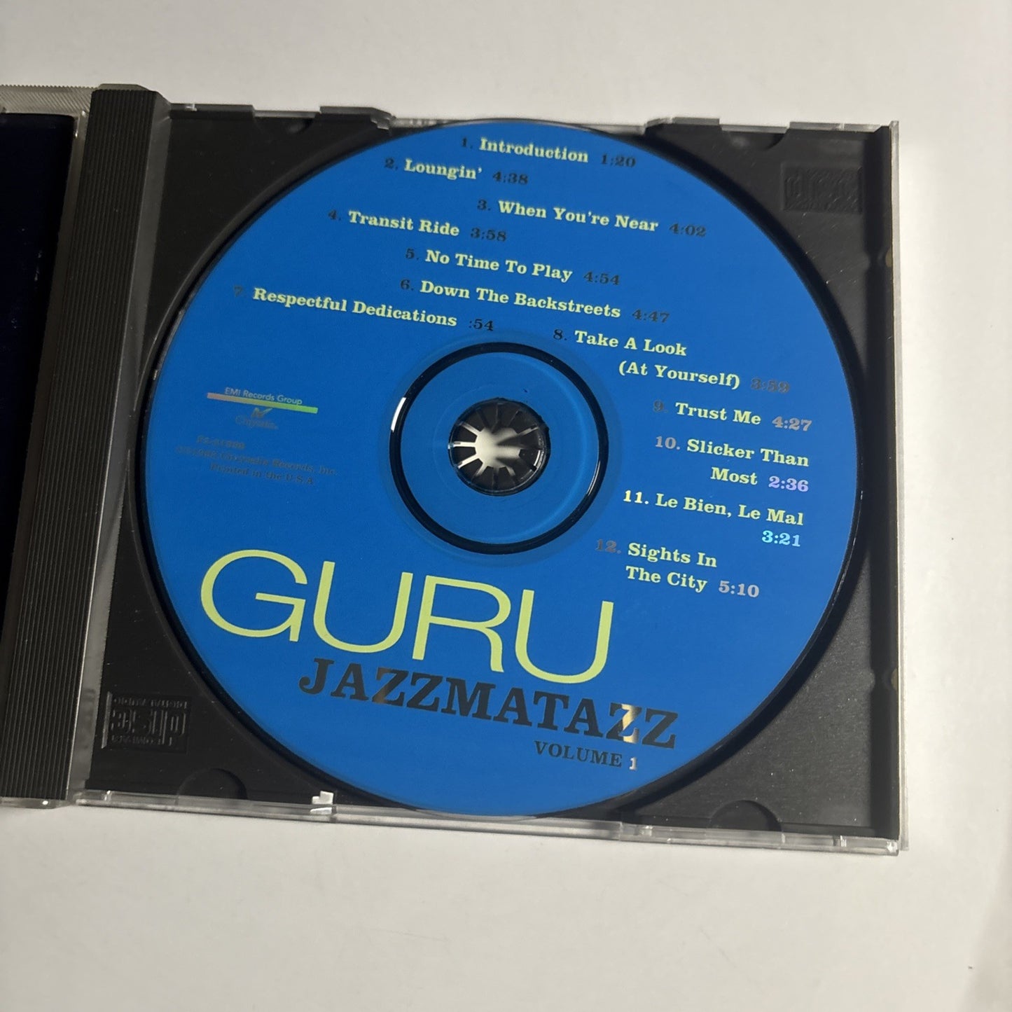 Guru – Jazzmatazz (Volume 1) (CD, 1993) US 0946 3 21998 2 9