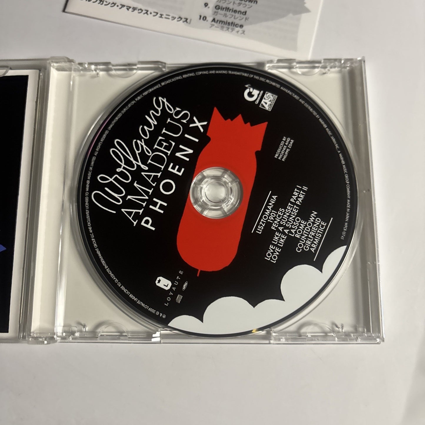 Phoenix - Wolfgang Amadeus Phoenix (CD, 2009) Japan wpcr-15745