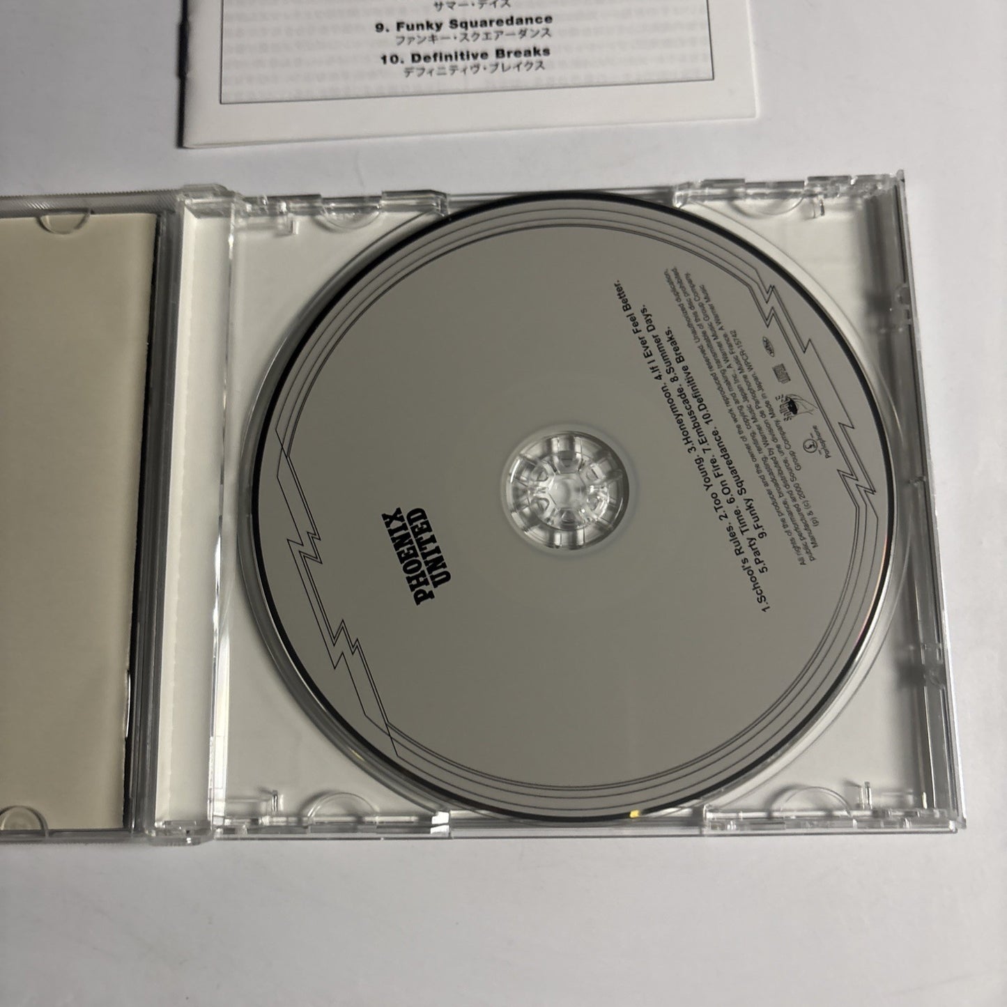 Phoenix – United (CD, 2000) Japan wpcr-15742