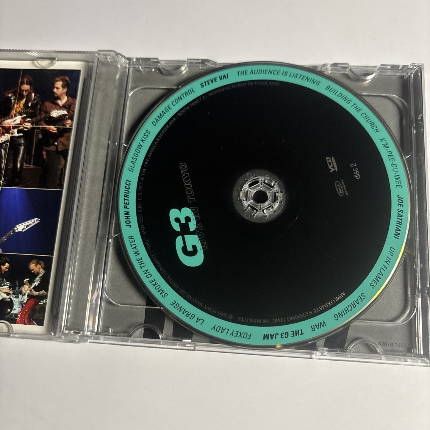 thailand vcd- Live In Tokyo (CD + VCD, 2008) Thailand