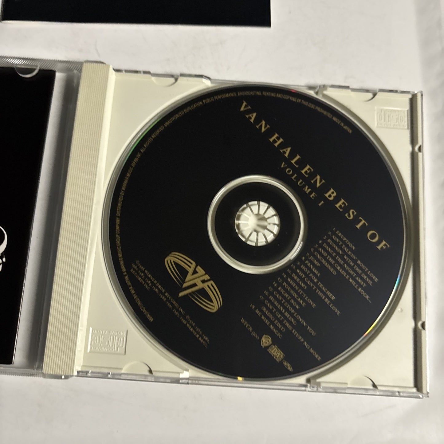 Van Halen – Best Of Volume 1 (CD, 1996) Japan WPCR-900