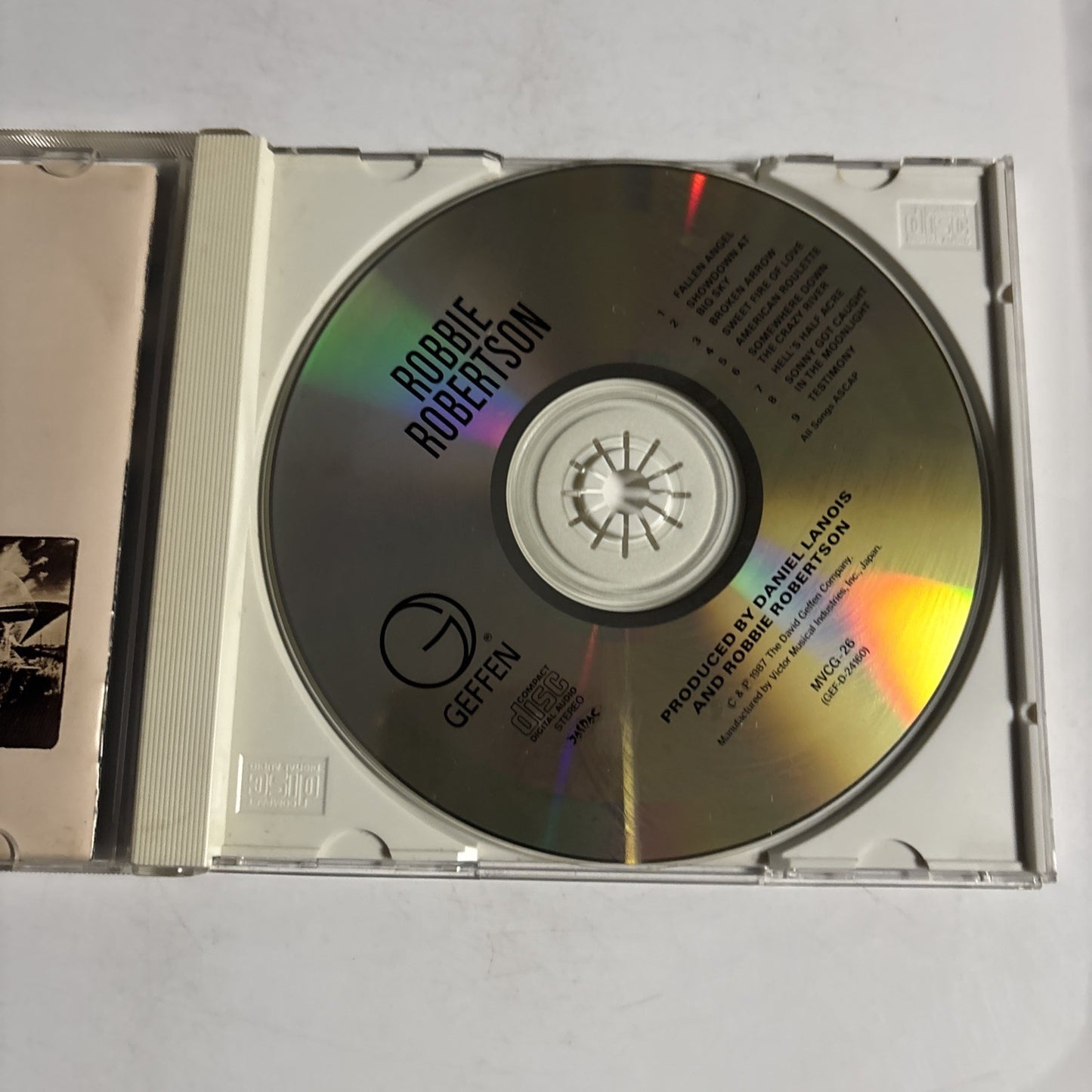 Robbie Robertson – Robbie Robertson (CD, 1991) Japan MVCG-26