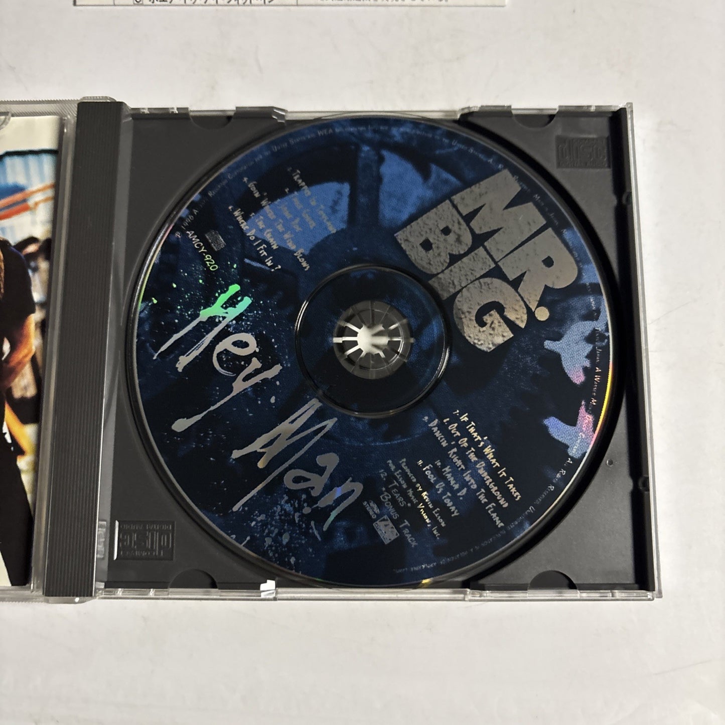 Mr. Big – Hey Man (CD, 1996) Japan Bonus Track AMCY-920