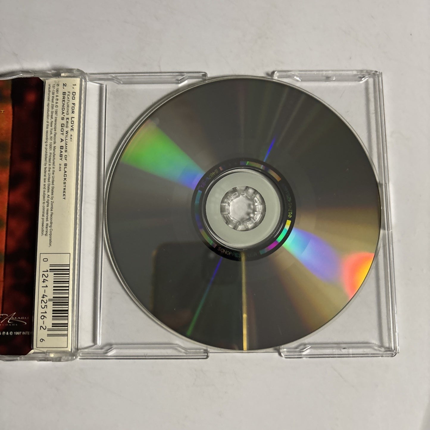 2Pac – Do For Love (CD, 1997) US 01241-42516-2R