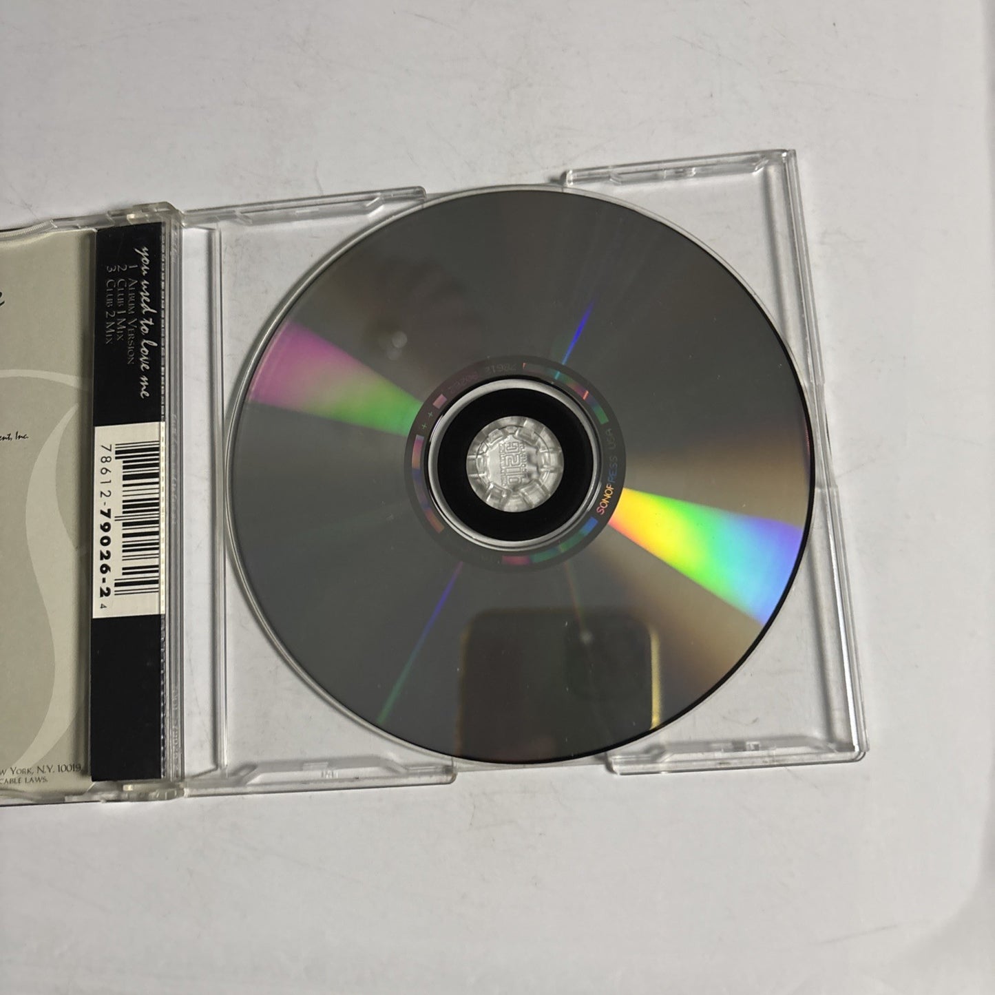 Faith Evans – You Used To Love Me (CD, 1995) US 78612-79026-2