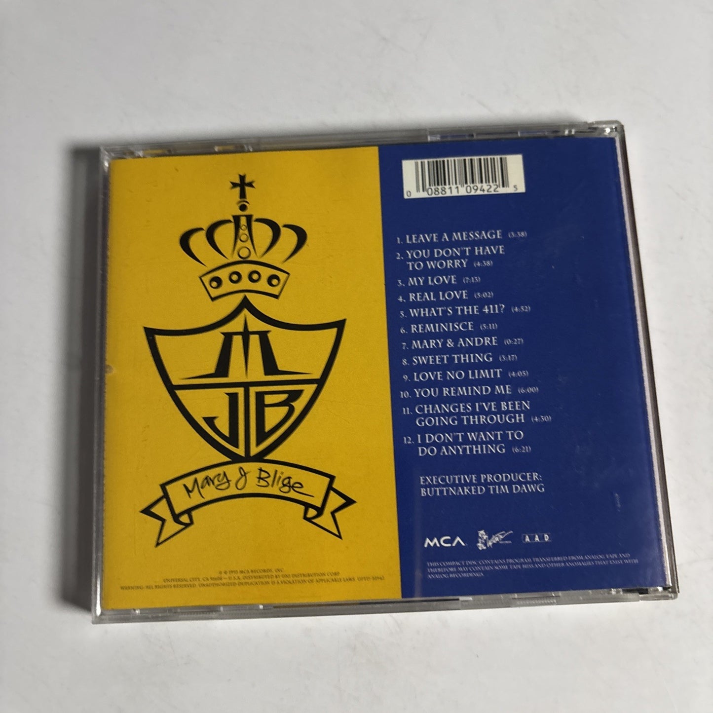 Mary J. Blige – What's The 411? Remix (CD, 1993) US UPTD-10942
