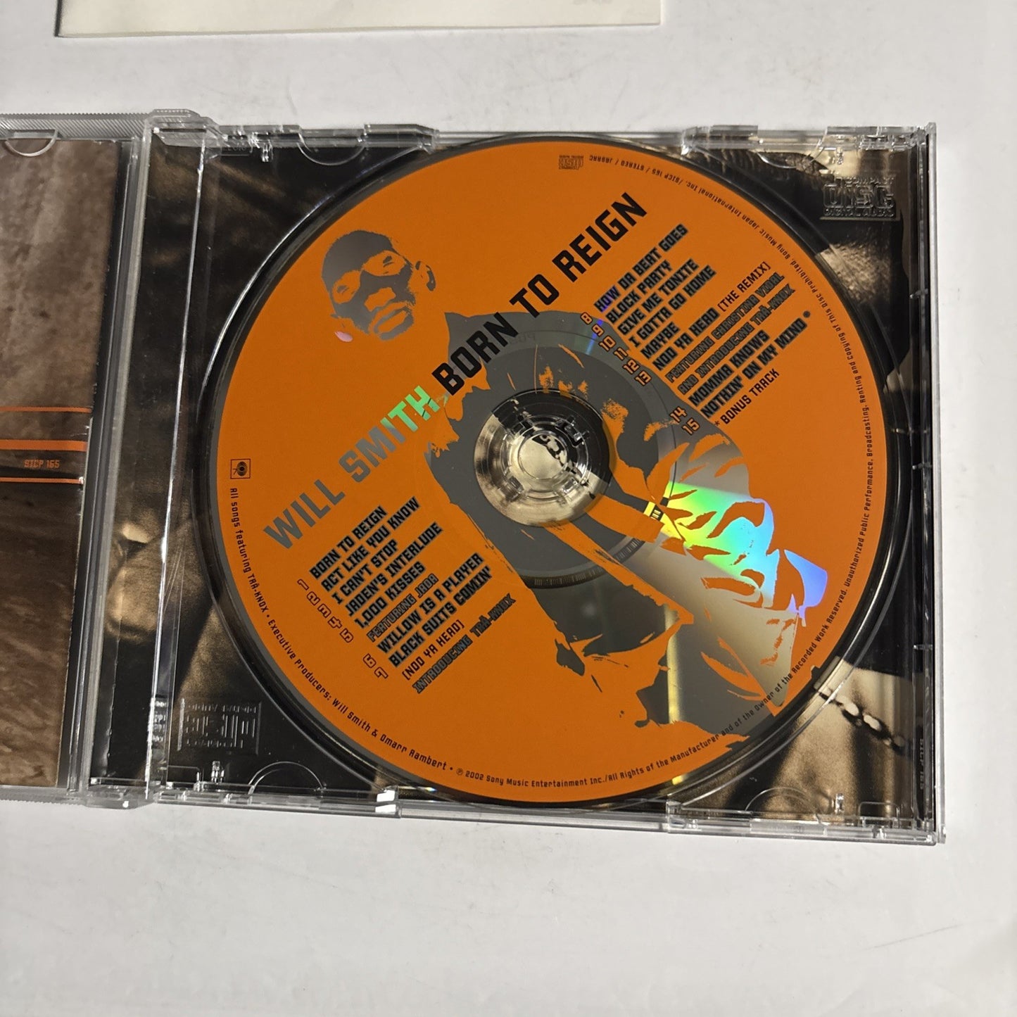 Will Smith – Born To Reign (CD, 2002) Japan Bonus Track SICP 165